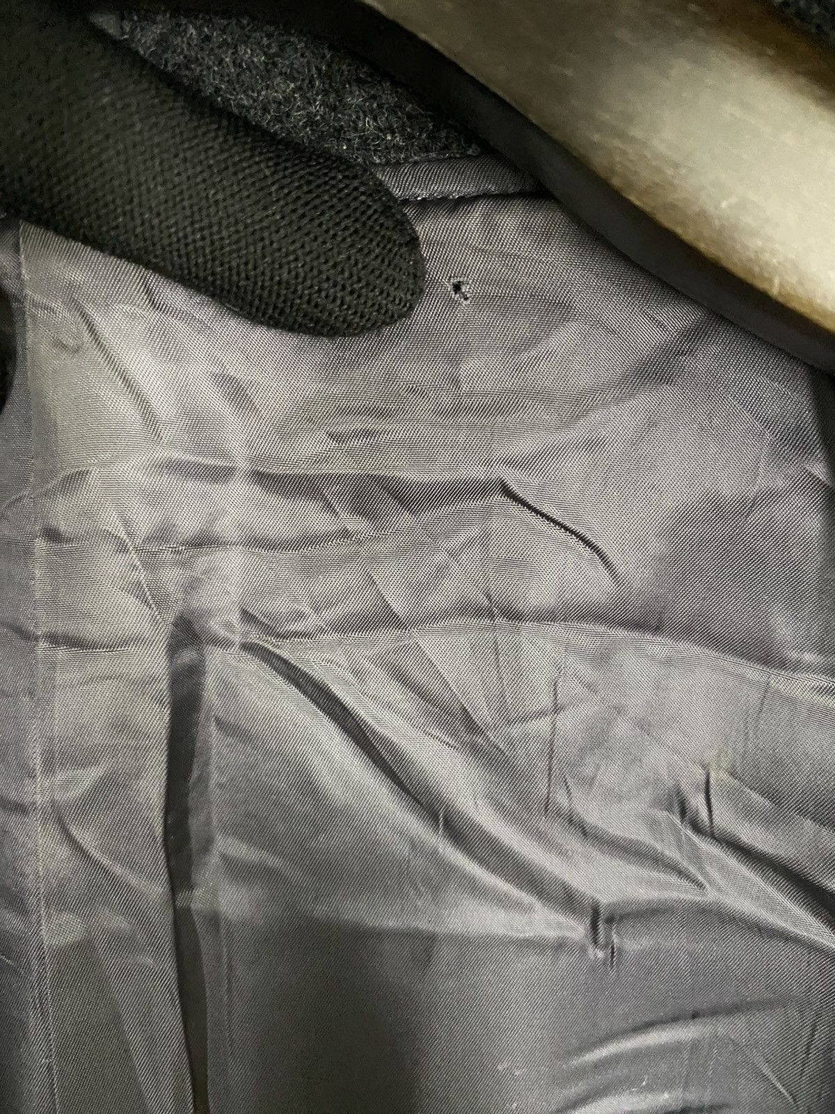 Yohji Yamamoto 🔥YOHJI YAMAMOTO🔥 y's for men longcoat wool jacket big size Size US XL / EU 56 / 4 - 10 Thumbnail