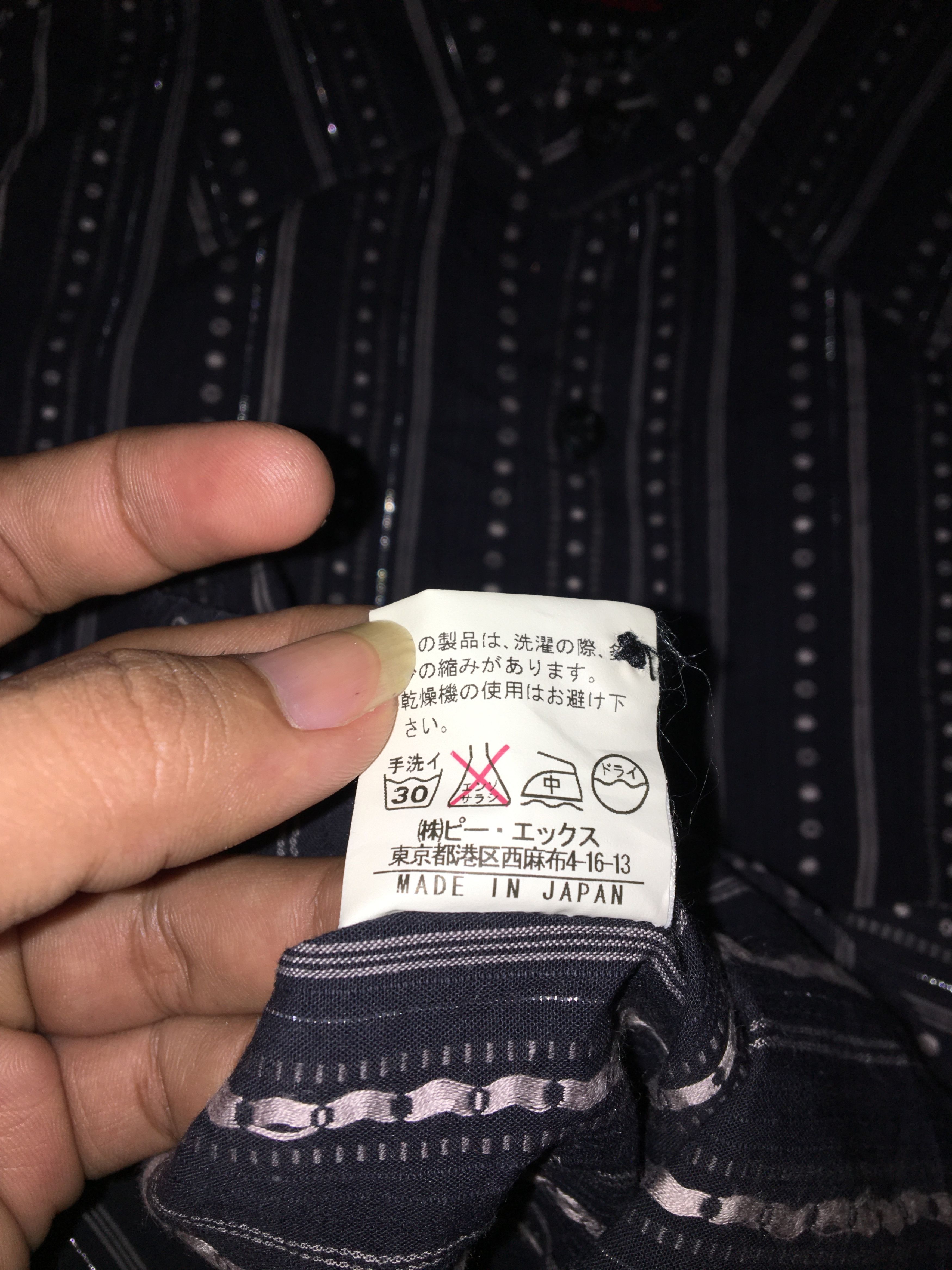 Japanese Brand EDGE RUPERT (Button Ups) Size US M / EU 48-50 / 2 - 7 Thumbnail