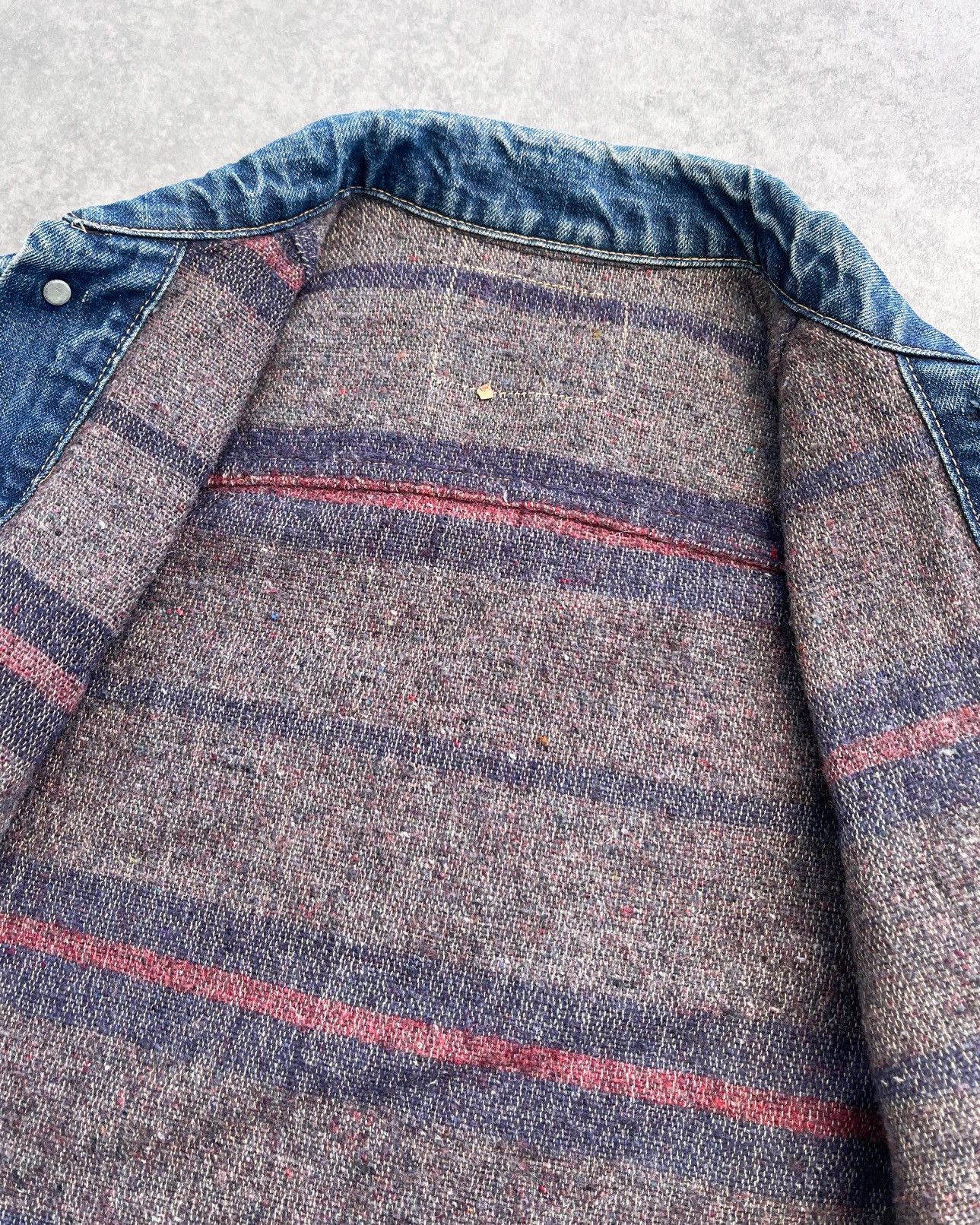 Levi's Levi’s Type III Big E Blanket-Lined Denim Jacket – 1960s OG Size US M / EU 48-50 / 2 - 4 Thumbnail