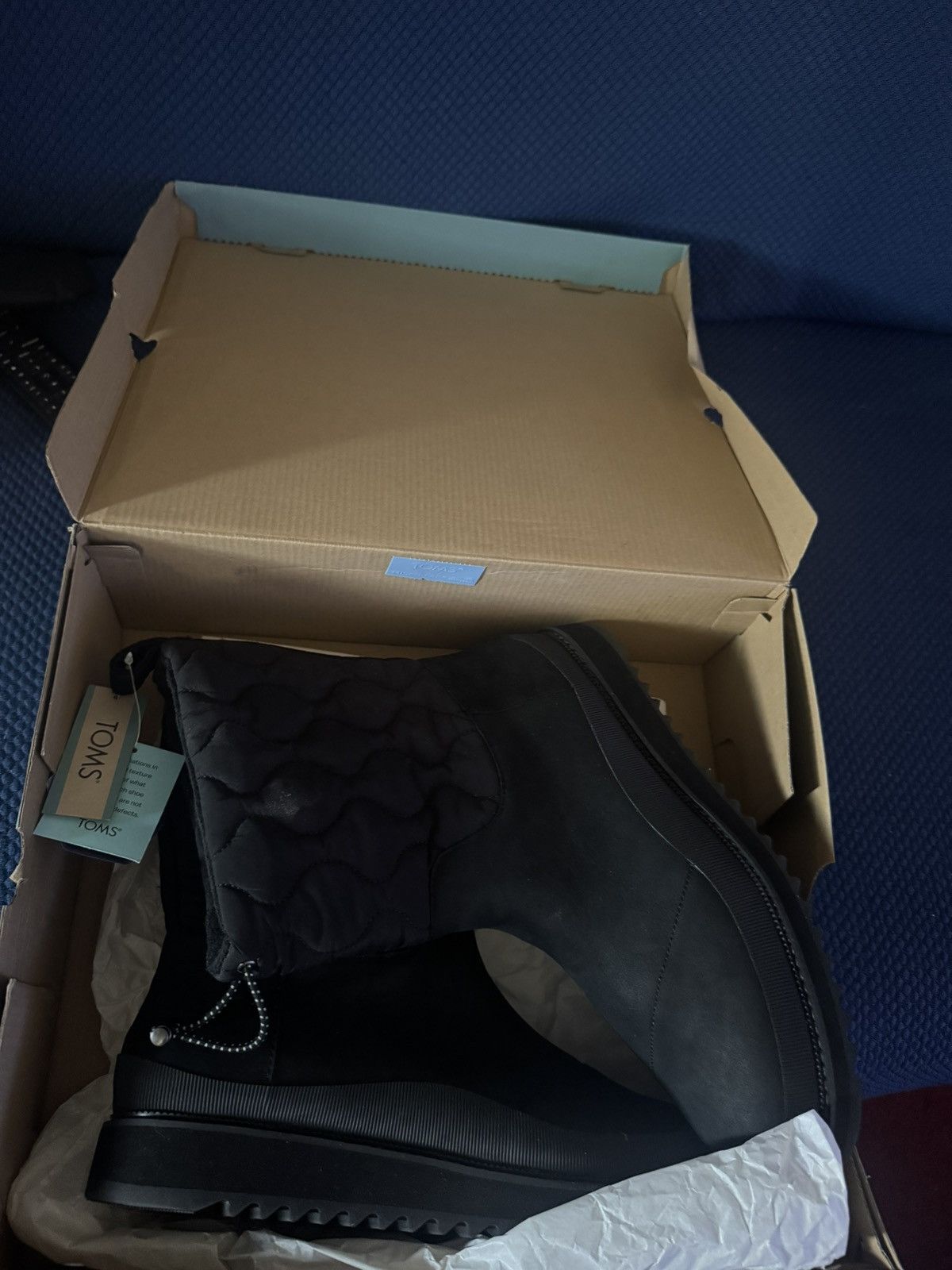 Toms Tom’s Rain Boots Size US 12 / IT 42 - 6 Thumbnail