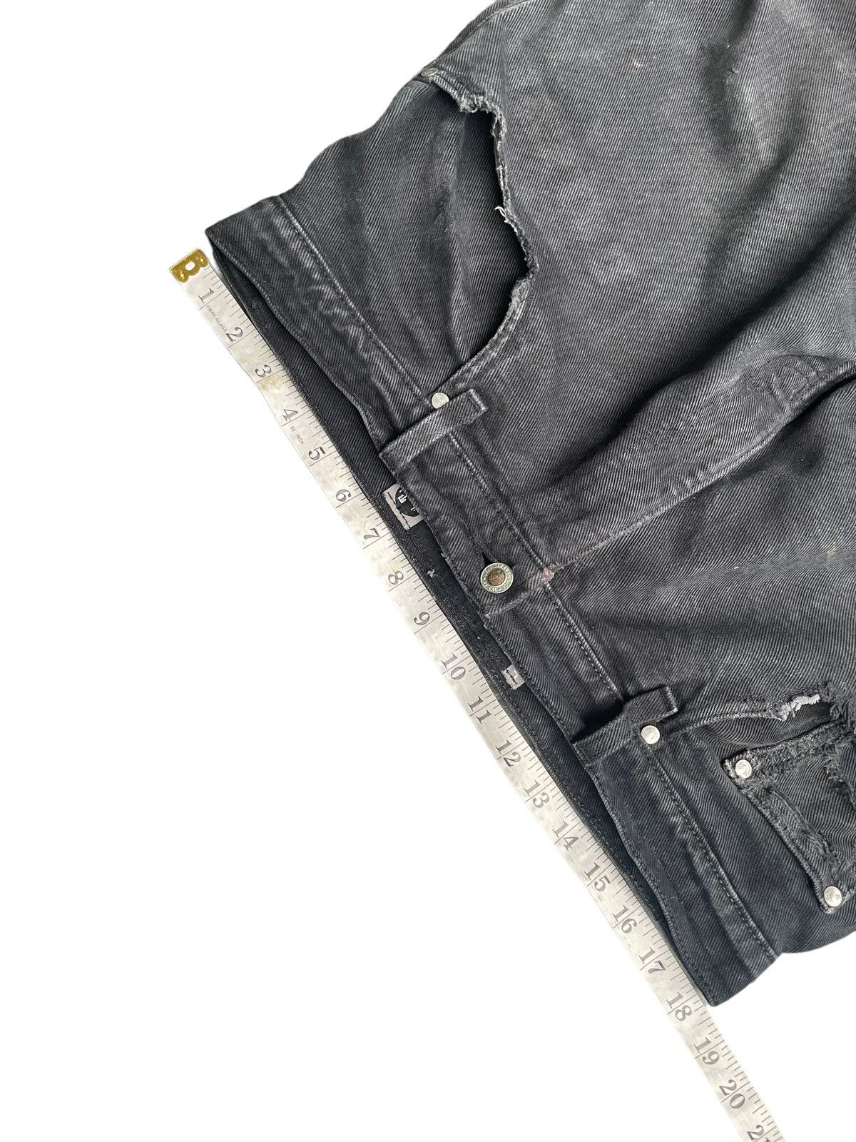 Levi's Vintage 90’s Levis Silvertab Distresed Denim Size US 36 / EU 52 - 15 Thumbnail