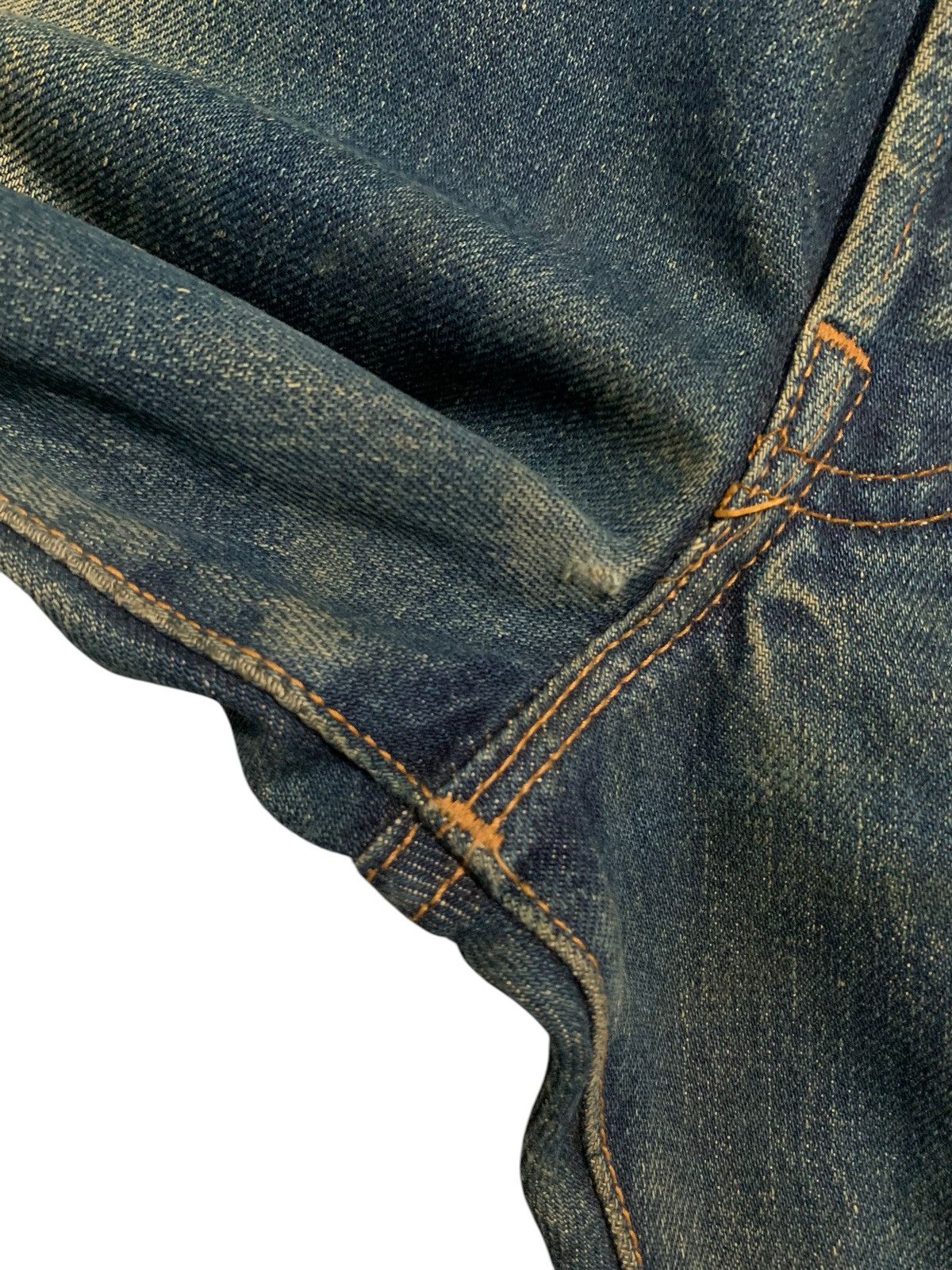 Levi's VINTAGE LEVIS 501 BIG E SELVEDGE MUDWASH & RUSTY DISTRESSED Size US 29 - 16 Thumbnail