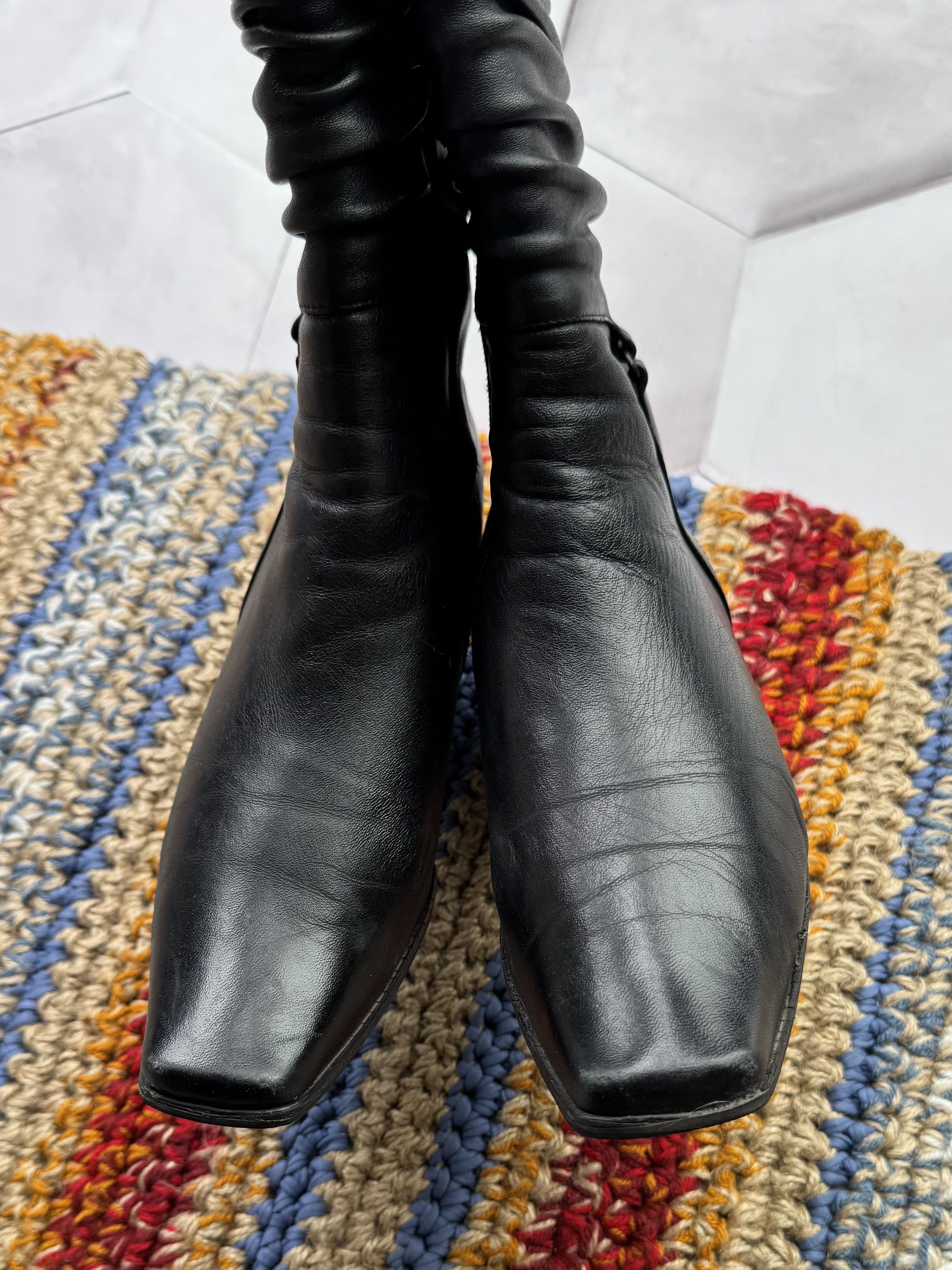 Japanese Brand Vintage Leather Boots Size US 7 / IT 37 - 9 Thumbnail