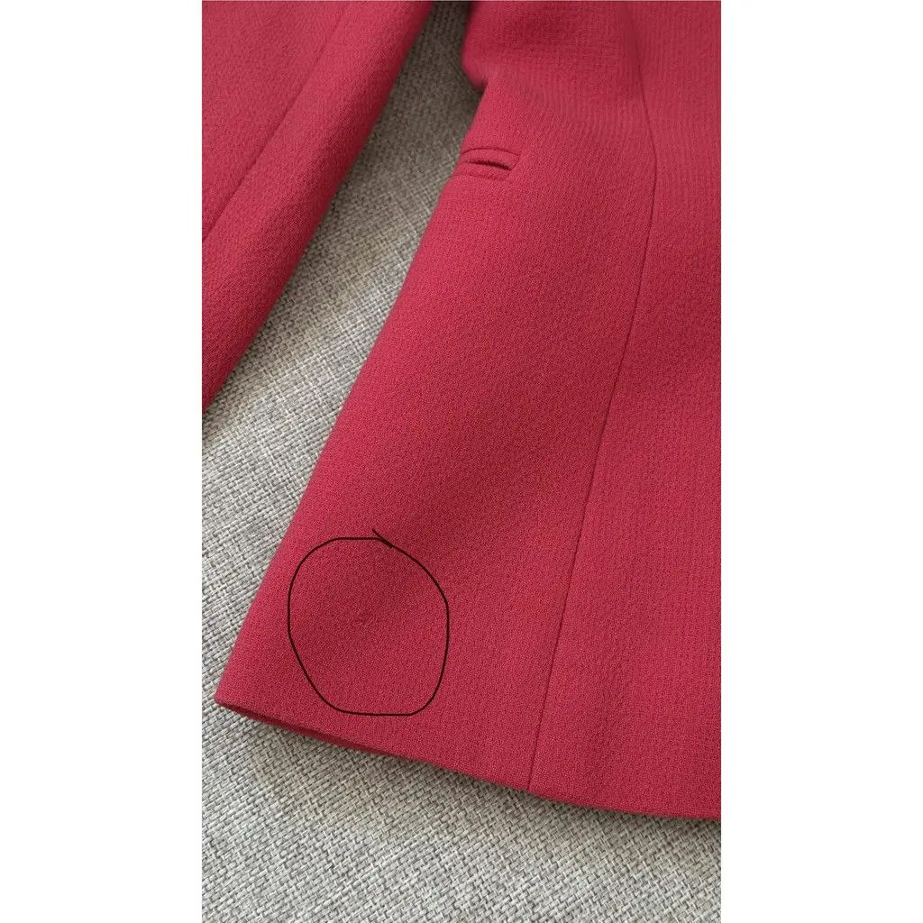 Dior Christian Dior Boutique Pink Wool Tailored Blazer Sz FR 36 Size XS / US 0-2 / IT 36-38 - 8 Thumbnail