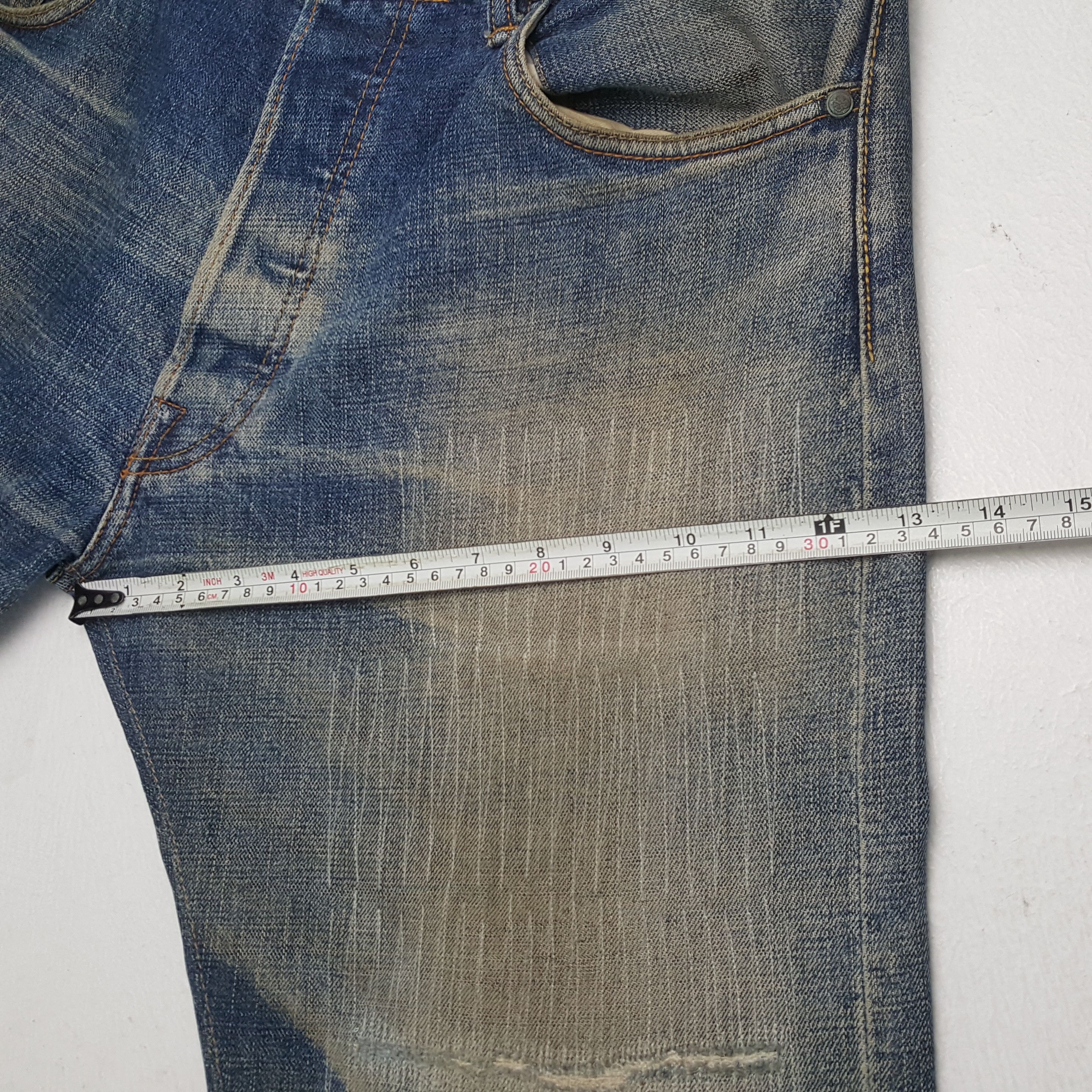 Japanese Brand × Vintage EVISU Japanese Brand Streetwear Custom Daicock Jeans Size US 35 - 9 Thumbnail