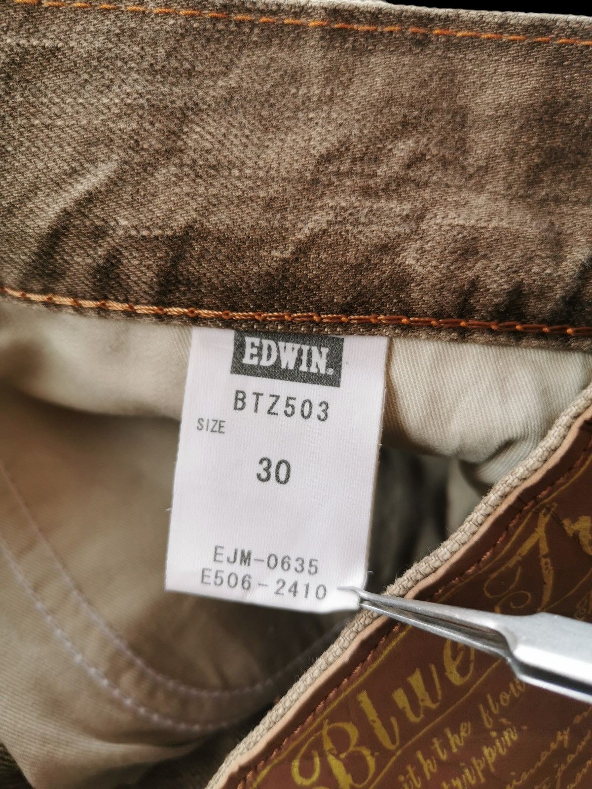 Beauty Beast × Edwin × If Six Was Nine Edwin Blue Trip Jeans Size US 30 / EU 46 - 10 Thumbnail
