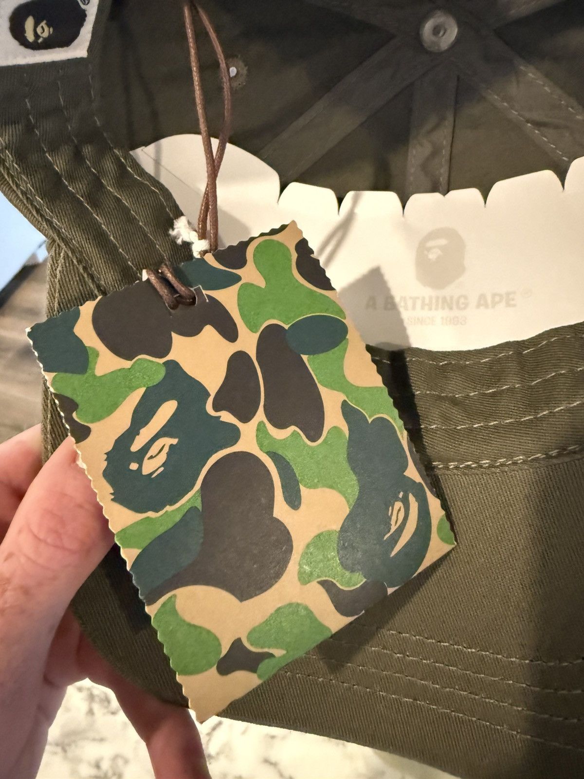 Bape Bape 6 panel hat BNWT Size ONE SIZE - 8 Thumbnail