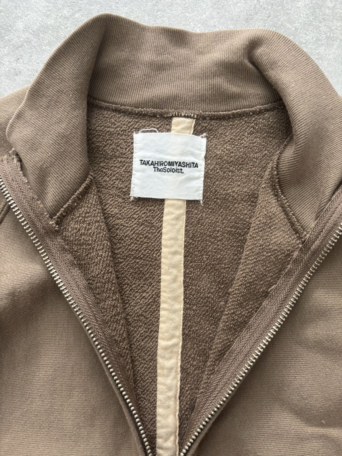 Takahiromiyashita The Soloist. TAKAHIROMIYASHITATheSoloist SS16 full zip sweater Size US S / EU 44-46 / 1 - 4 Thumbnail
