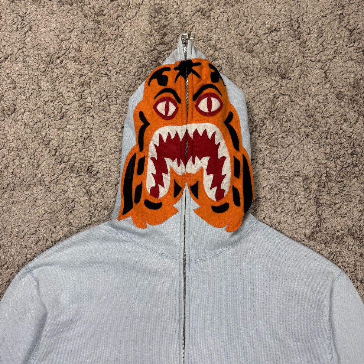 Bape Vintage Bape Tiger Full Zip Hoodie Size US M / EU 48-50 / 2 - 5 Thumbnail