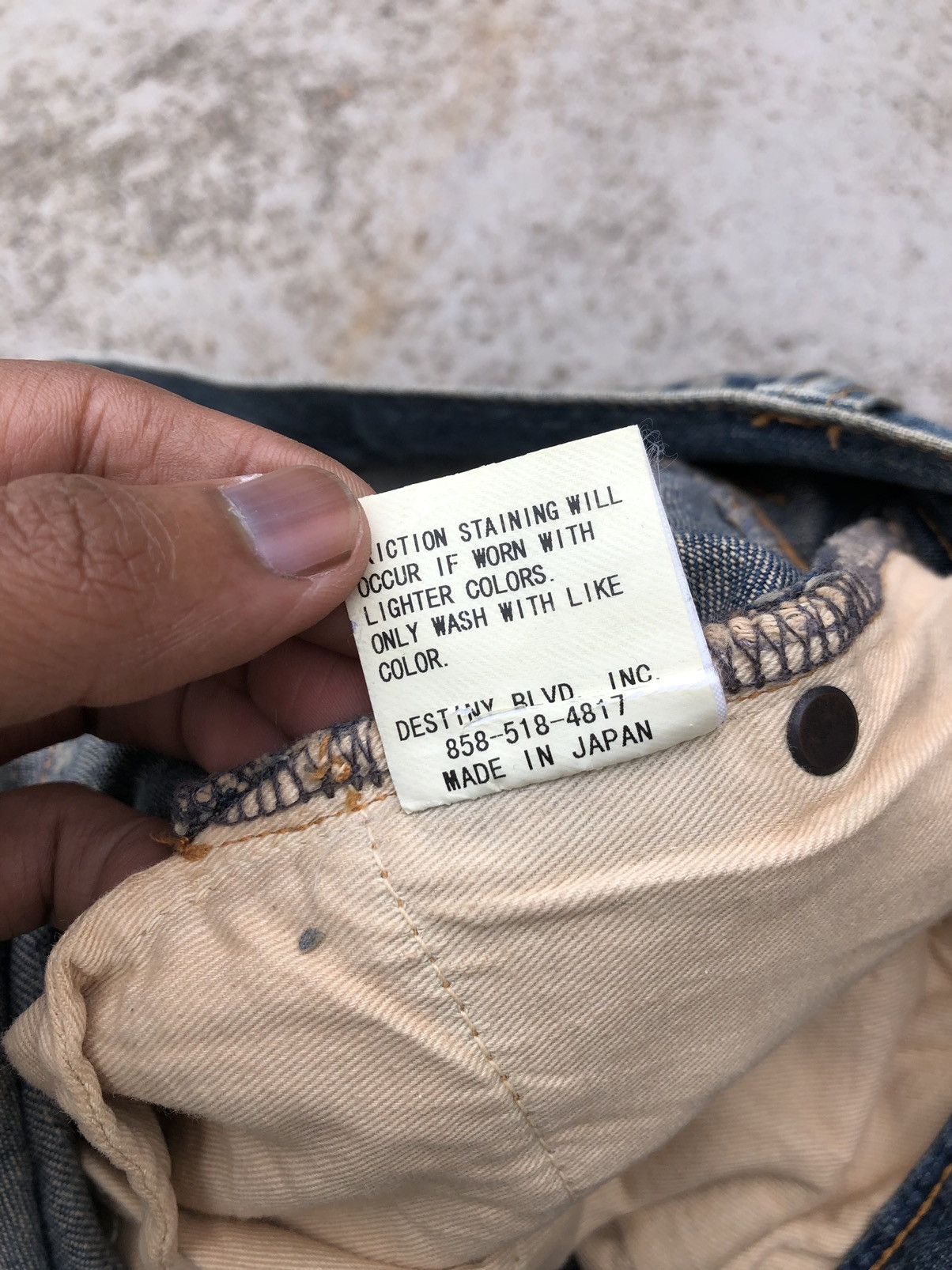 Hypebeast BORO RUSTY DENIM BY US BOARDER DENIM Size US 33 - 3 Thumbnail