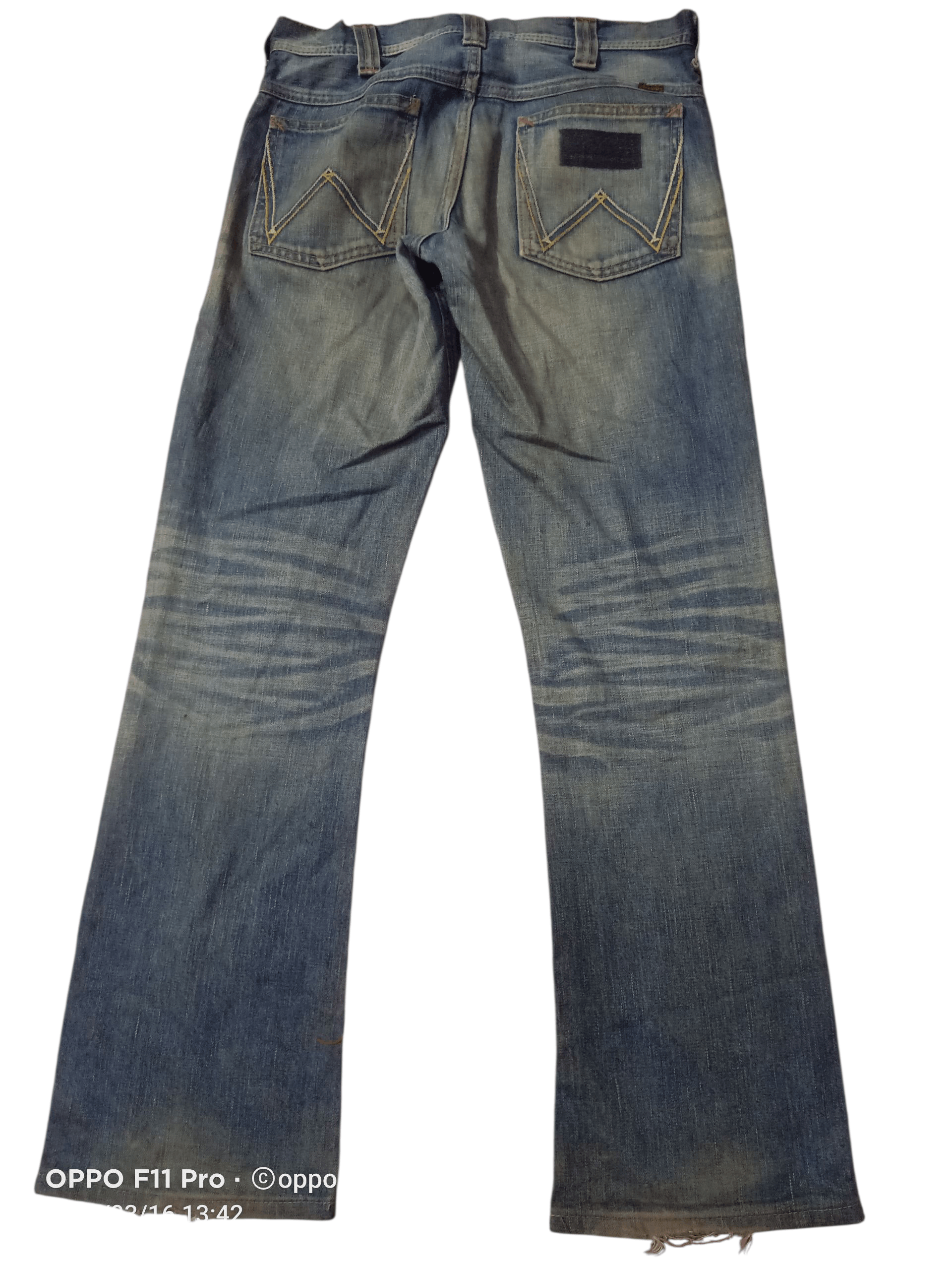Wrangler 💥Wrangler Distressdenim Flare Denim 💥 Size US 31 - 2 Thumbnail