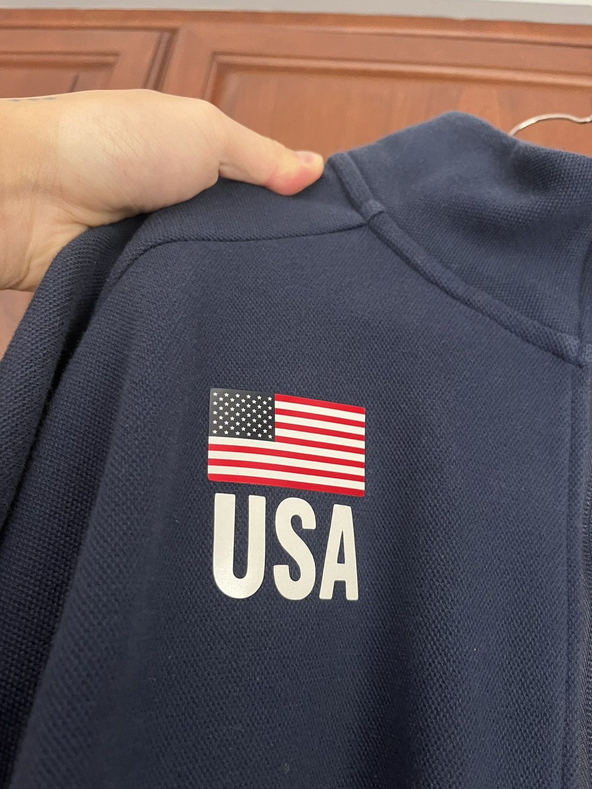 Adidas Adidas Team USA Volleyball Warmup/Track Jacket Size US L / EU 52-54 / 3 - 4 Thumbnail