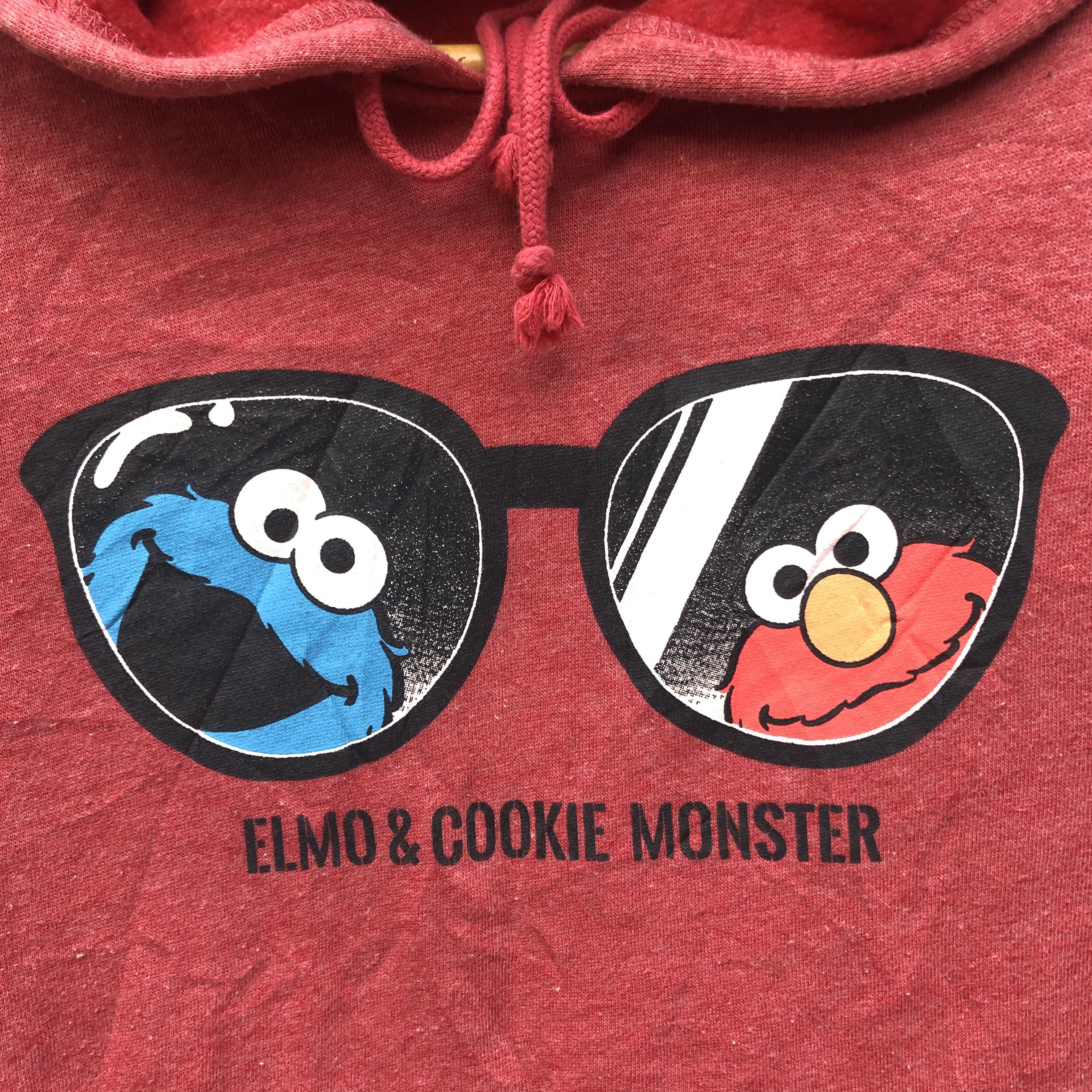 Cartoon Network SESAME STREET Hoodie Pullover #0774-24 Size US S / EU 44-46 / 1 - 2 Thumbnail