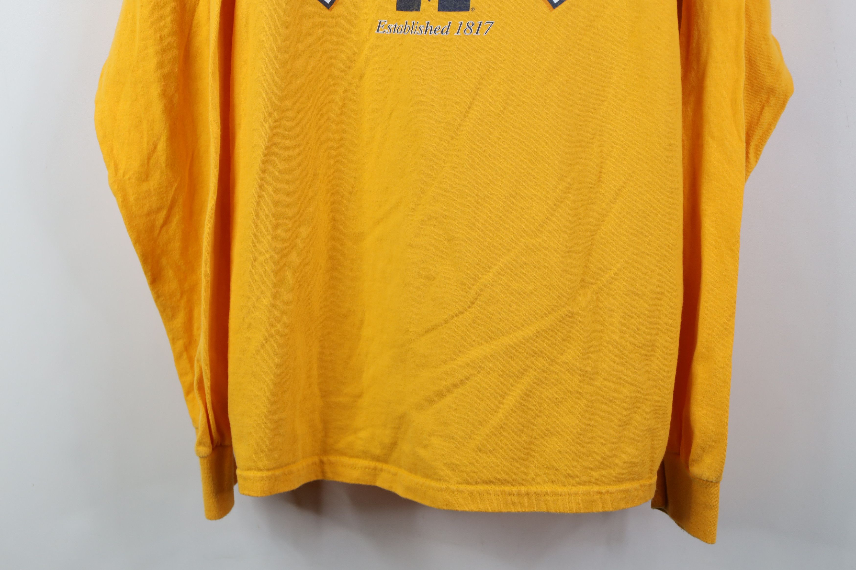 Vintage Vintage 90s Y2K University of Michigan Long Sleeve T-Shirt Size US XL / EU 56 / 4 - 3 Thumbnail