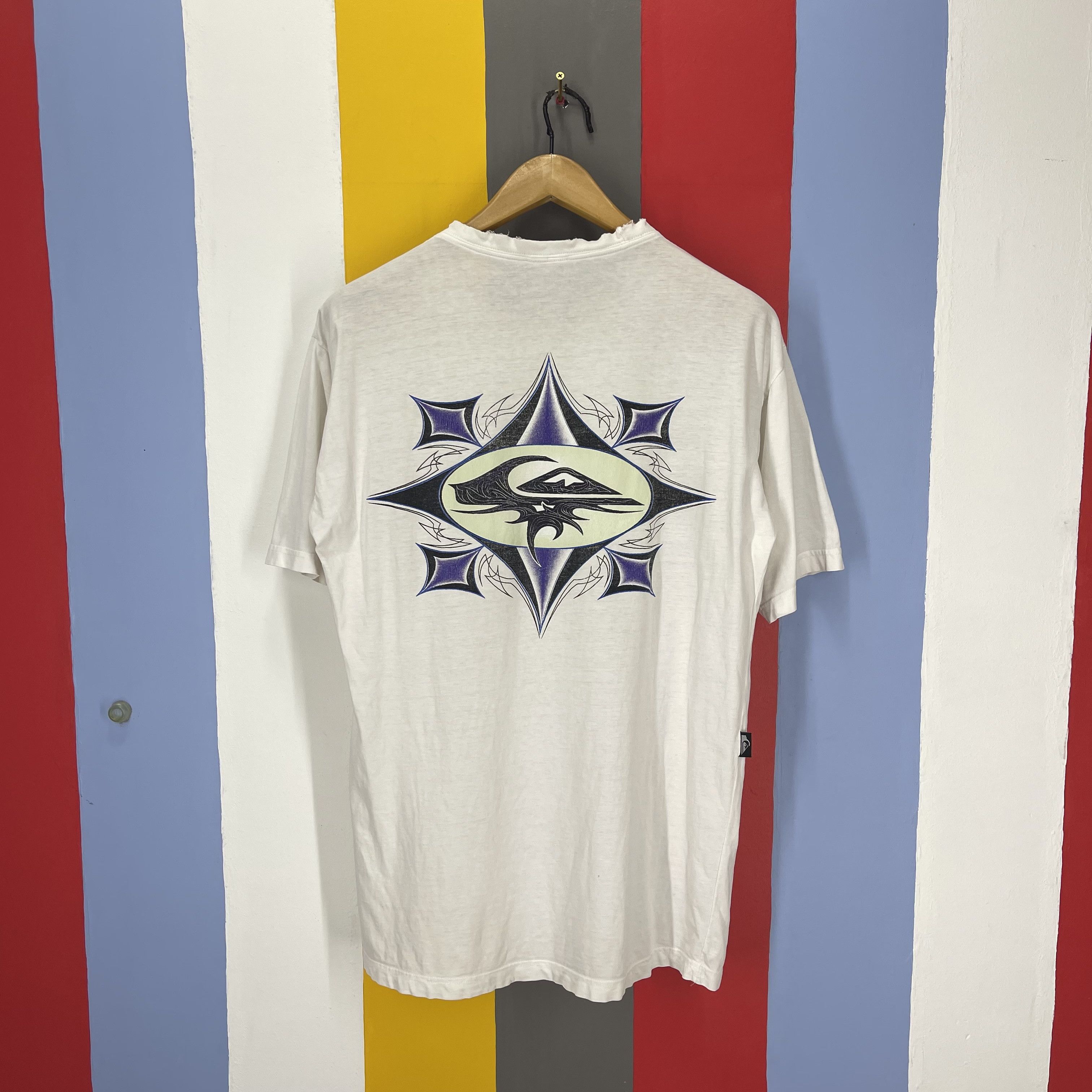 Quiksilver QUIKSILVER Thrashed T Shirt #2031/14 Size US L / EU 52-54 / 3 - 1 Thumbnail