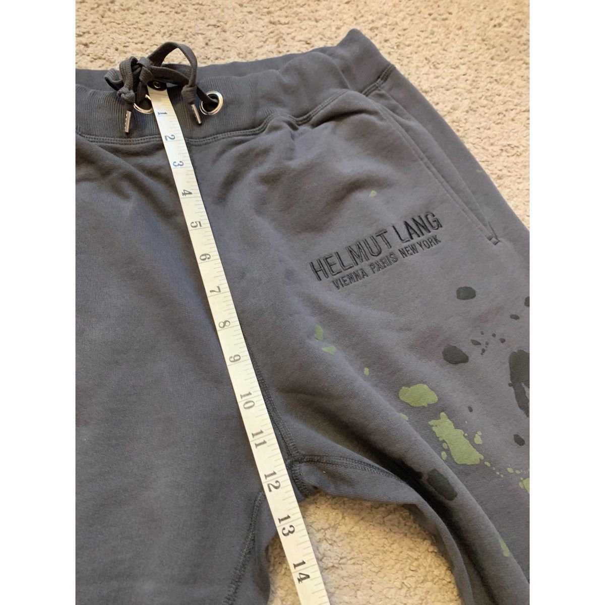Helmut Lang HELMUT LANG PAINT SPLATTER SWEATPANTS Size US 32 / EU 48 - 18 Thumbnail