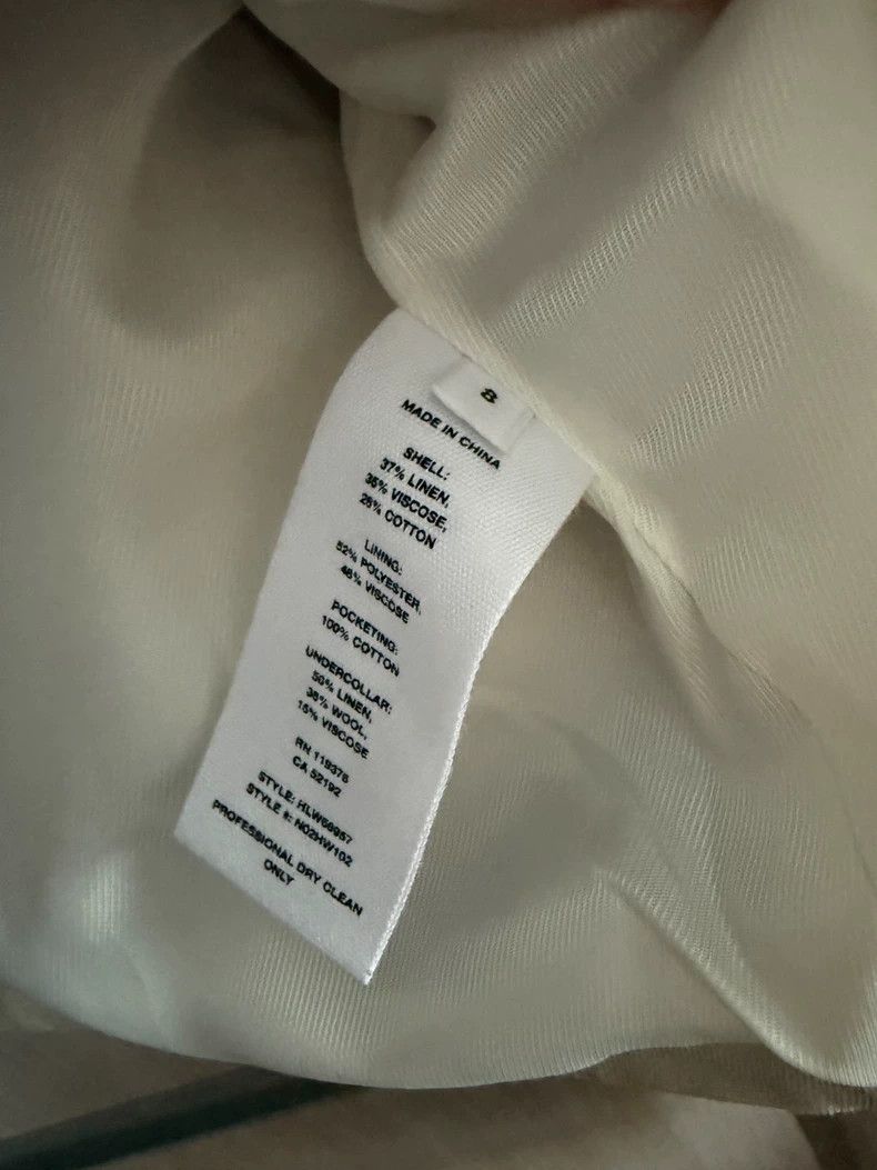 Helmut Lang HELMUT LANG Gray cotton linen suit Size M / US 6-8 / IT 42-44 - 9 Thumbnail