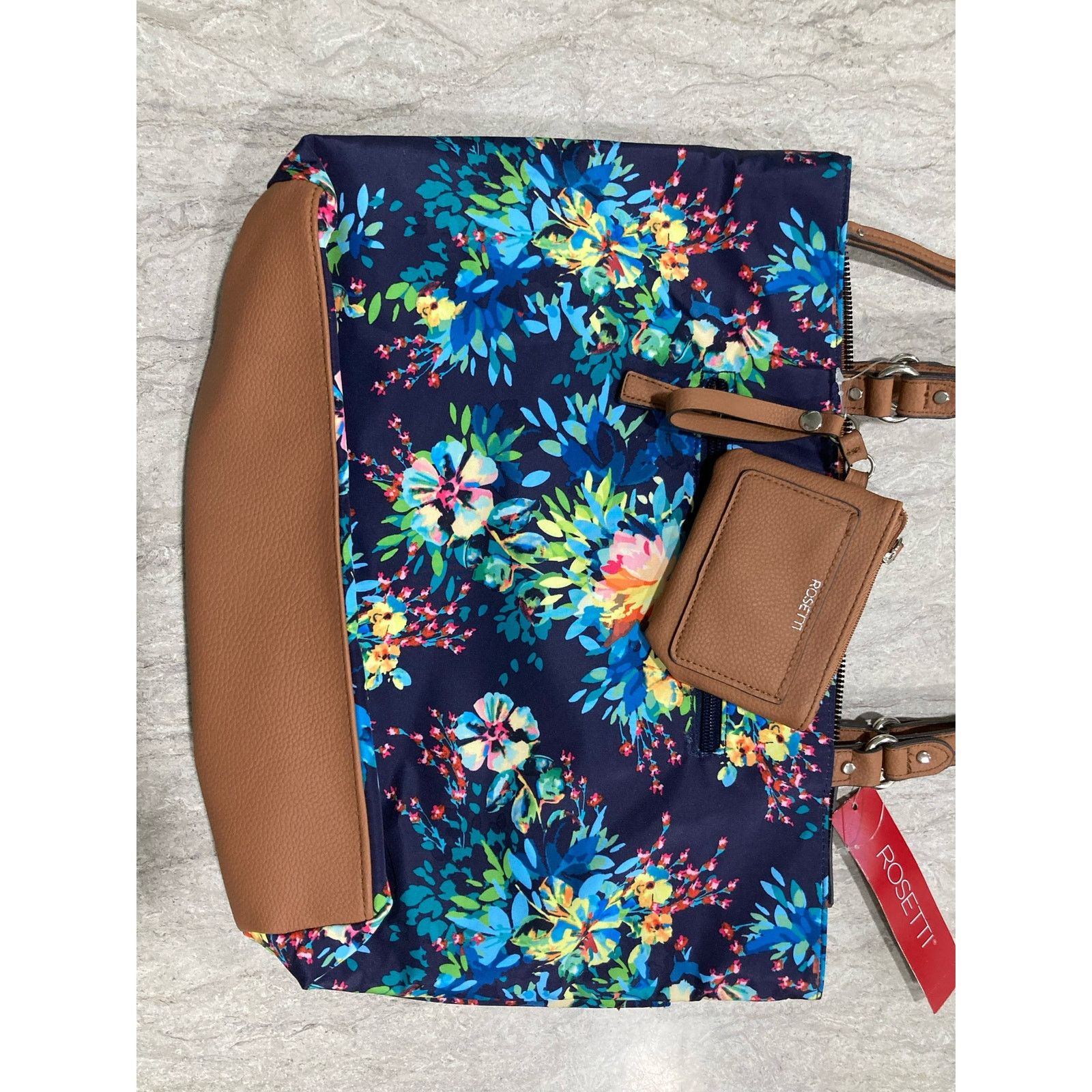 Other Rosetti Taryn Floral Shoulder Bag Multicolor Leatherette Size ONE SIZE - 5 Thumbnail