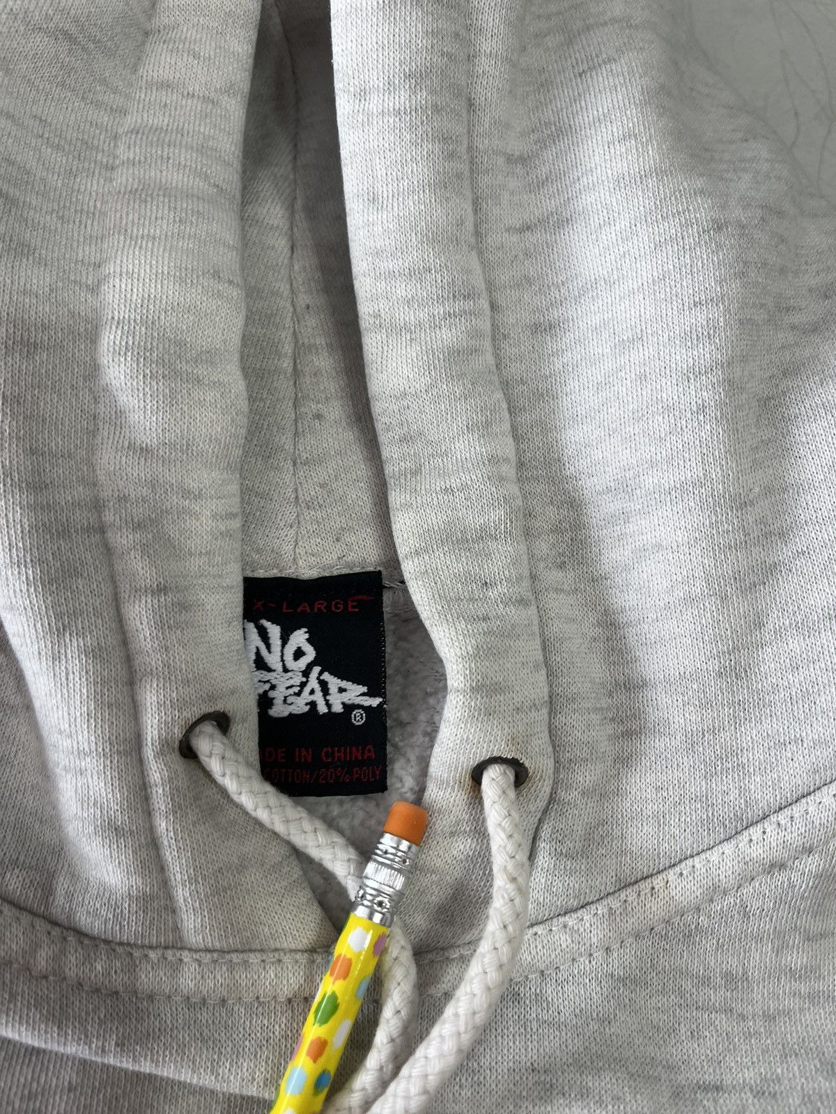 No Fear × Vintage Vintage 90s no fear boxy hoodie Size US XL / EU 56 / 4 - 8 Thumbnail