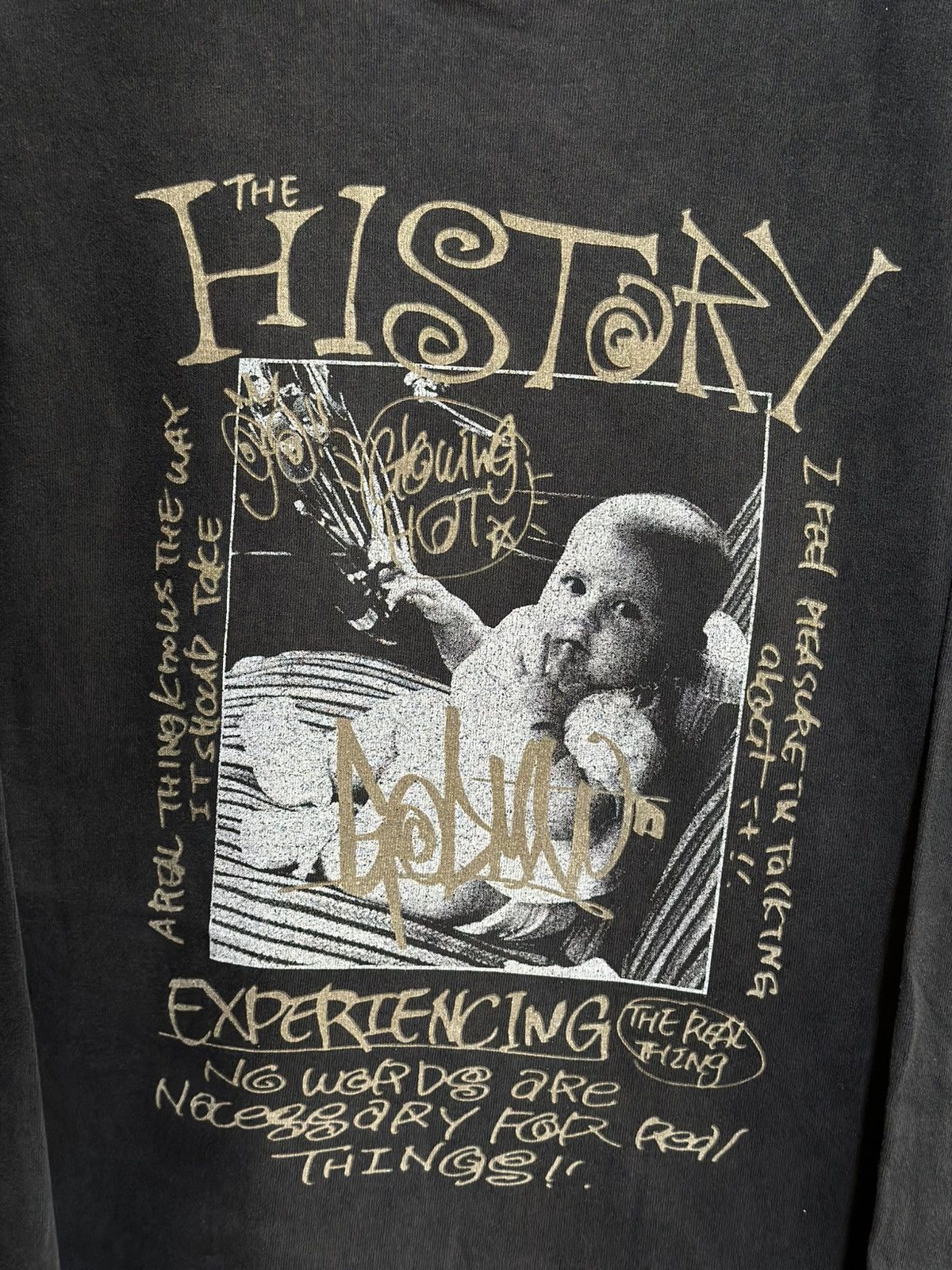 Vintage Vintage The History Long Sleeve Tee Size US L / EU 52-54 / 3 - 2 Thumbnail