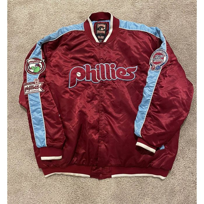 Cooperstown Collection Vintage Phillies Cooperstown Collection Jacket