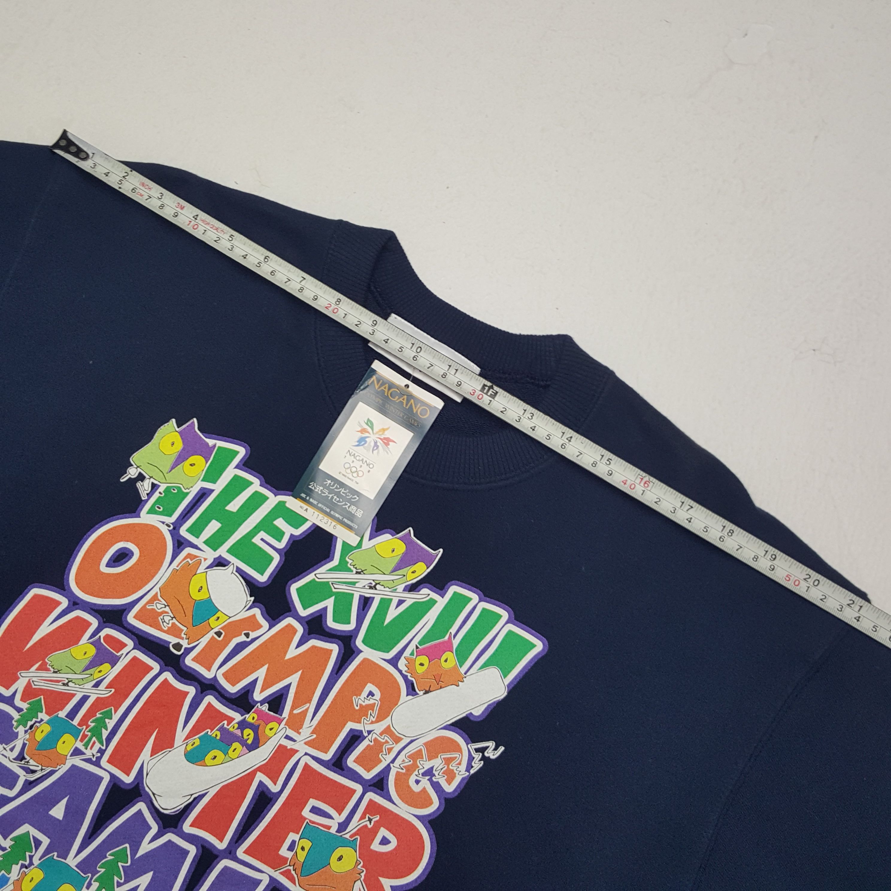 USA Olympics × Vintage Vintage Olympic Nagano 1998 Sportwear Promo Sweatshirt Size US M / EU 48-50 / 2 - 5 Thumbnail