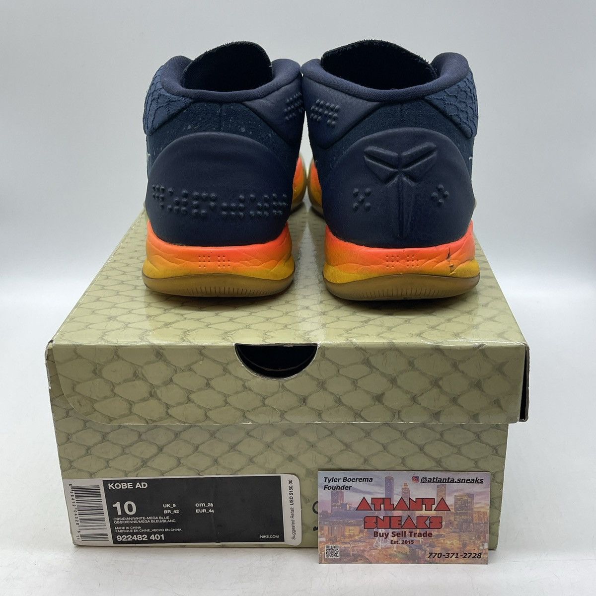 Nike Kobe A.D. mid rise Size US 10 / EU 43 - 3 Thumbnail
