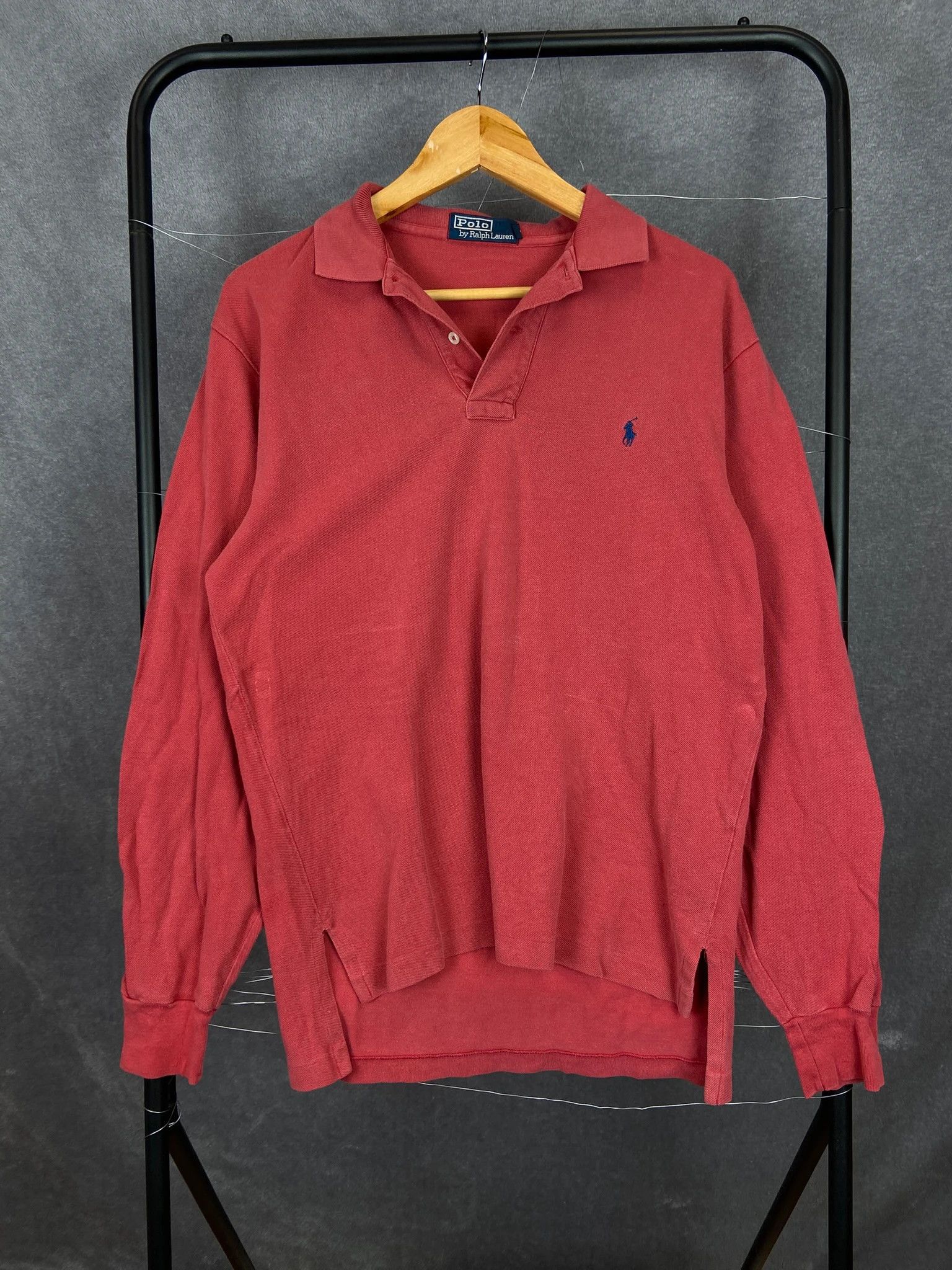 Ralph Lauren Polo Ralph Lauren Rugby Shirt Red S Size US S / EU 44-46 / 1 - 1 Thumbnail