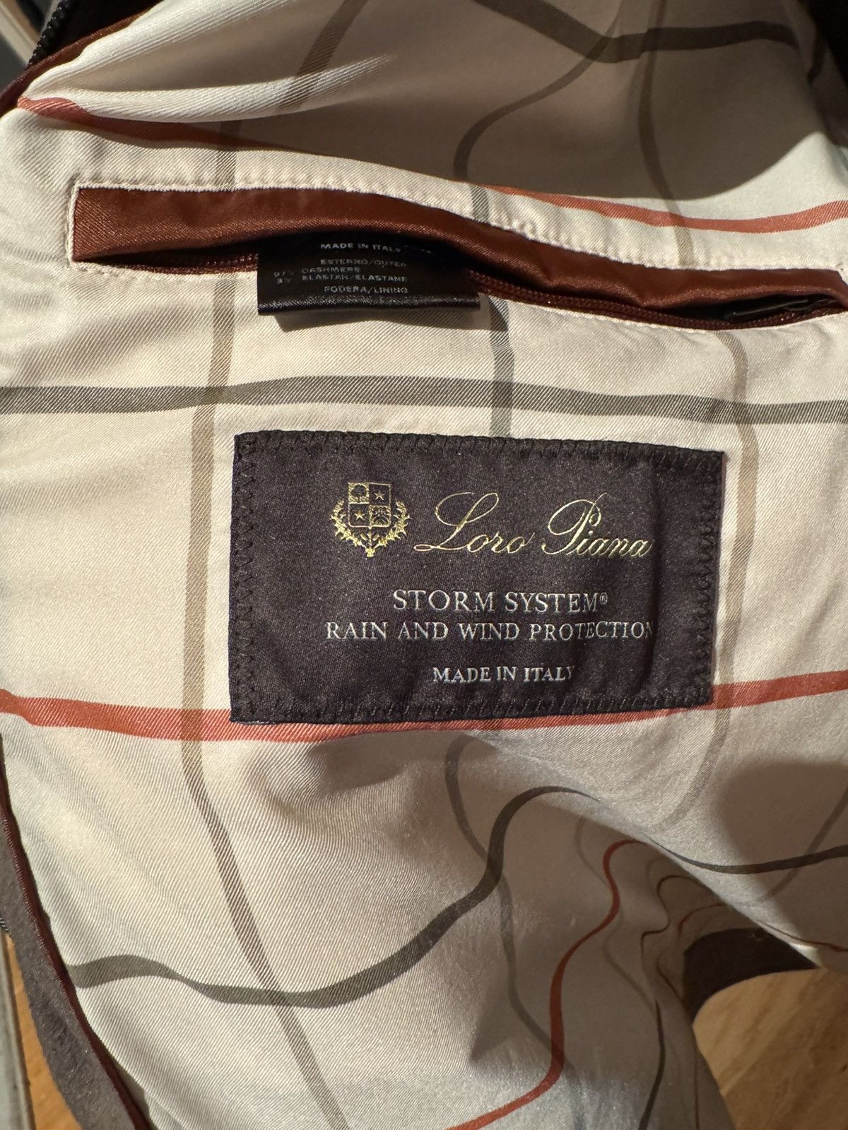 Loro Piana Loro Piana Storm System® Cashmere Zip Jacket – Made in Italy Size US L / EU 52-54 / 3 - 4 Thumbnail