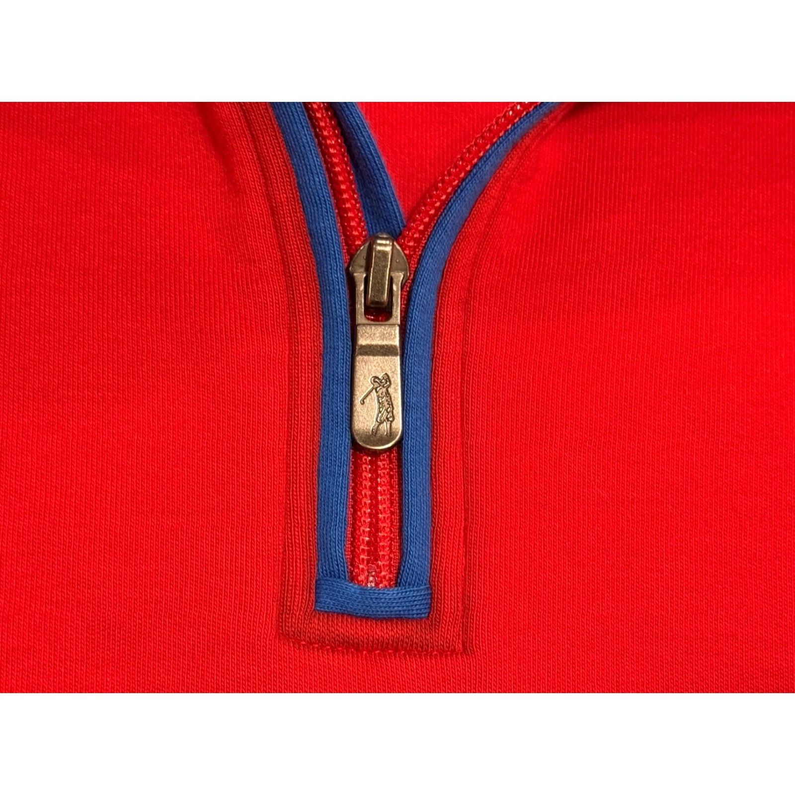 Vintage Bobby Jones Masters Golf Sweater Men L Cotton 1/4 Zip Red Size US L / EU 52-54 / 3 - 6 Thumbnail