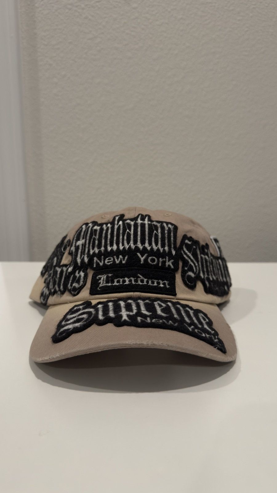 Supreme Supreme City Patches 6-Panel Tan OS Size ONE SIZE - 6 Thumbnail