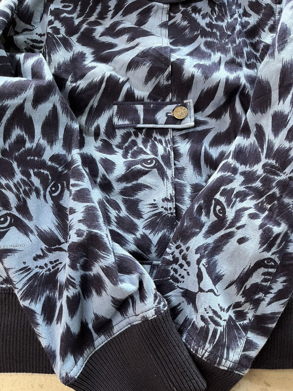 Leonard Paris HYSTERIC GLAMOUR STYLE VTG. JAPAN LEOPARD JACKET ZIPPER Size US M / EU 48-50 / 2 - 6 Thumbnail