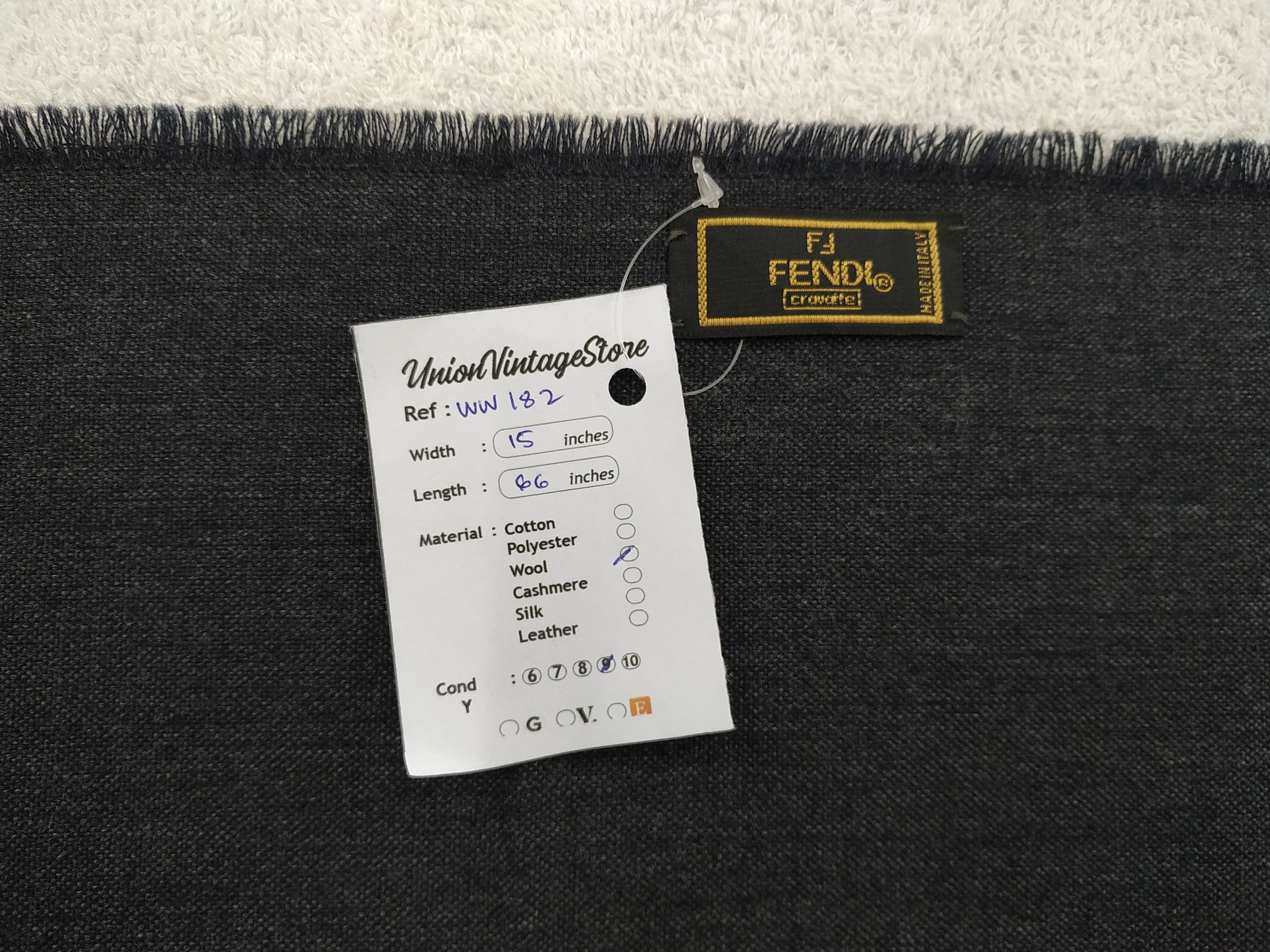 Vintage Fendi Scarf / Muffler / Neckwear Size ONE SIZE - 5 Thumbnail