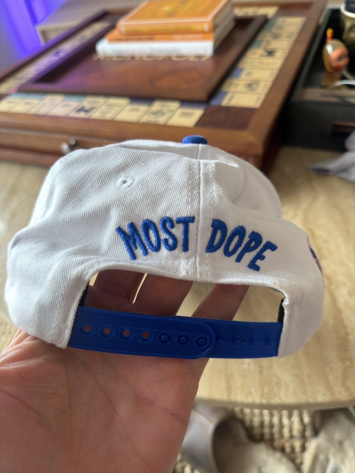 Mac Miller Mac Miller Most Dope Blue Slide Park Snapback MINT Size ONE SIZE - 2 Thumbnail