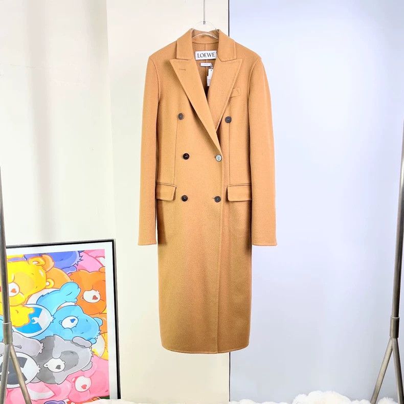 Loewe LOEWE Kakishir double rowed woolen coat Size 4XL / US 24-26 - 1 Thumbnail