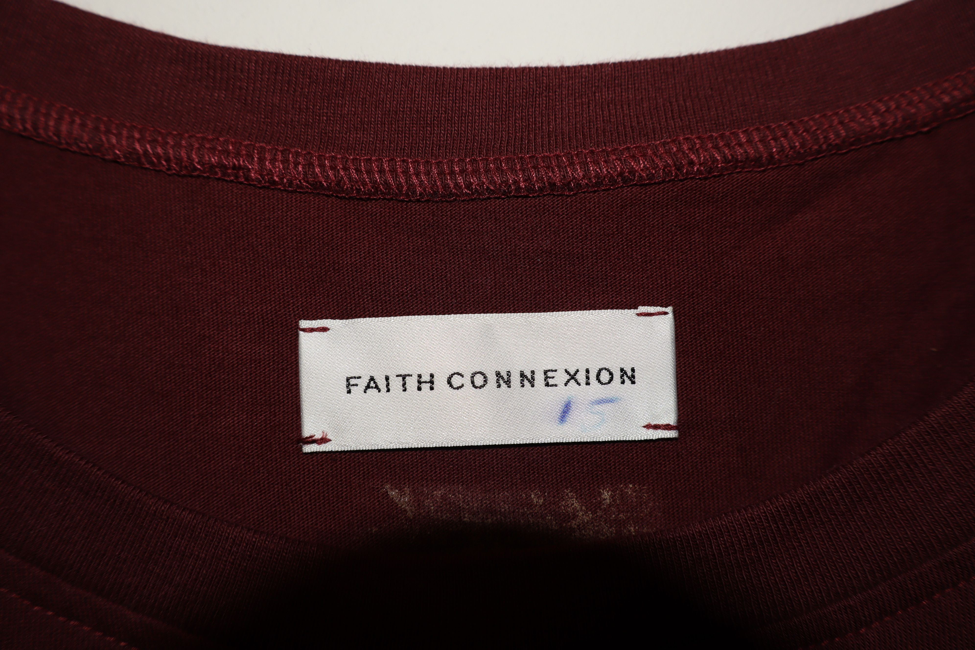 Faith Connexion Printed boat neck t-shirt Size US M / EU 48-50 / 2 - 3 Thumbnail