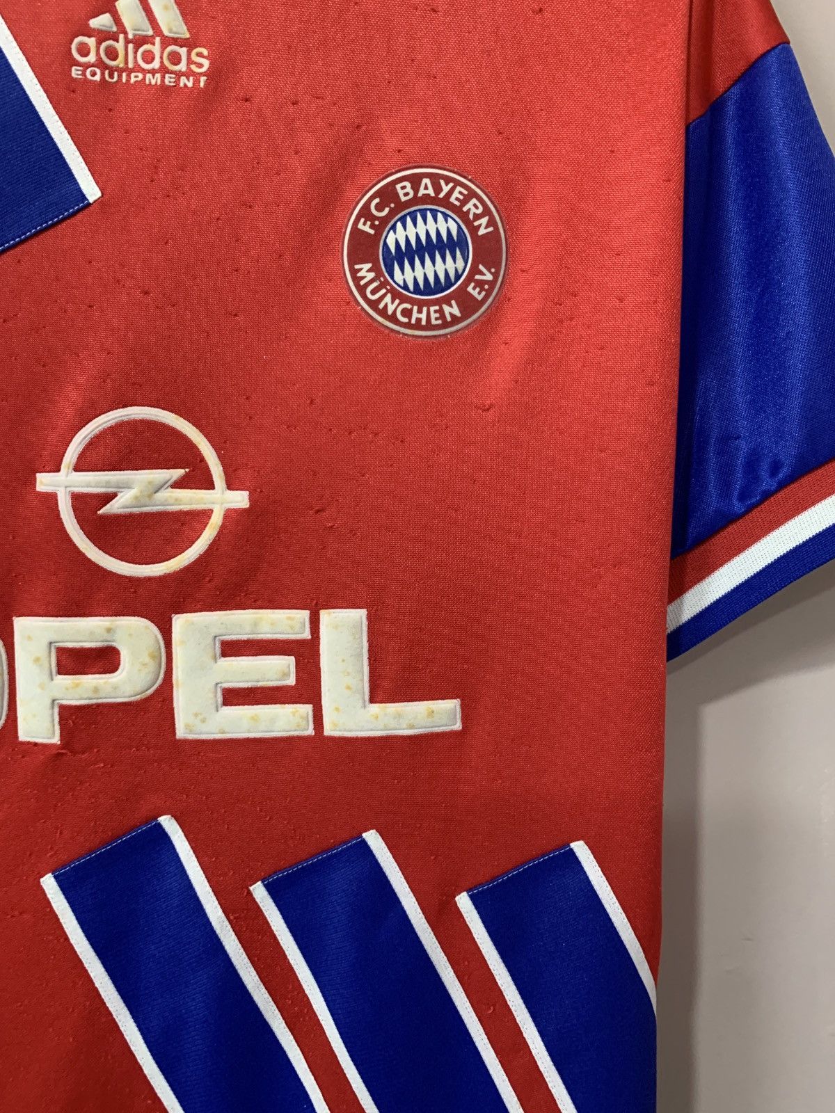 Vintage Bayern Munich Paulo Sergio 1993 1994 vintage soccer jersey Size US S / EU 44-46 / 1 - 6 Thumbnail