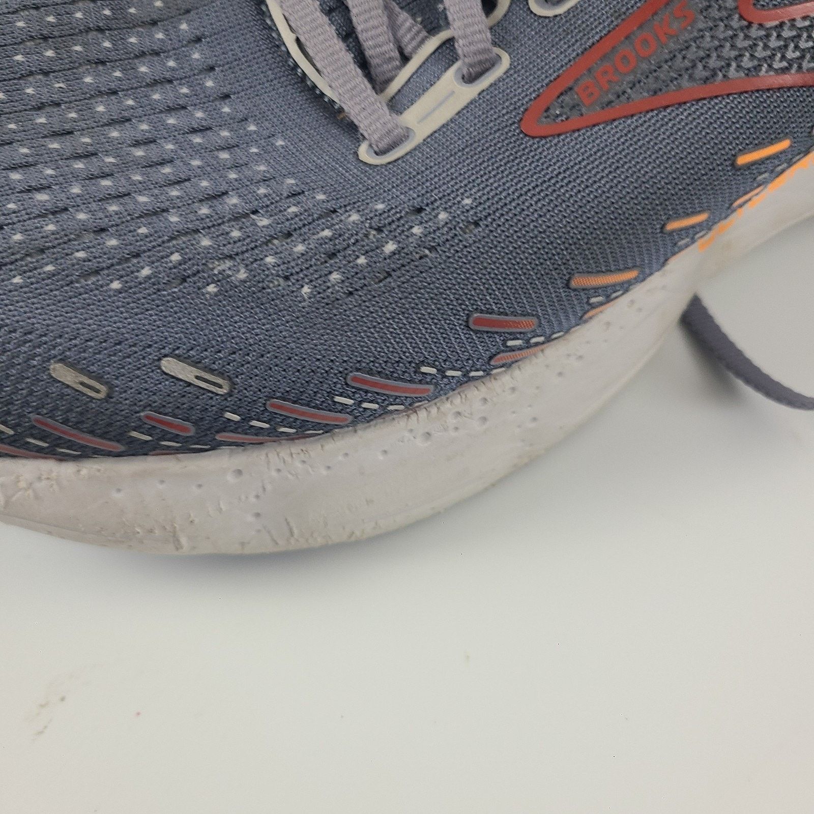 Brooks Brooks Men's Glycerin 20 Shoes, Grey/Chili Size 13 Size US 13 / EU 46 - 13 Thumbnail