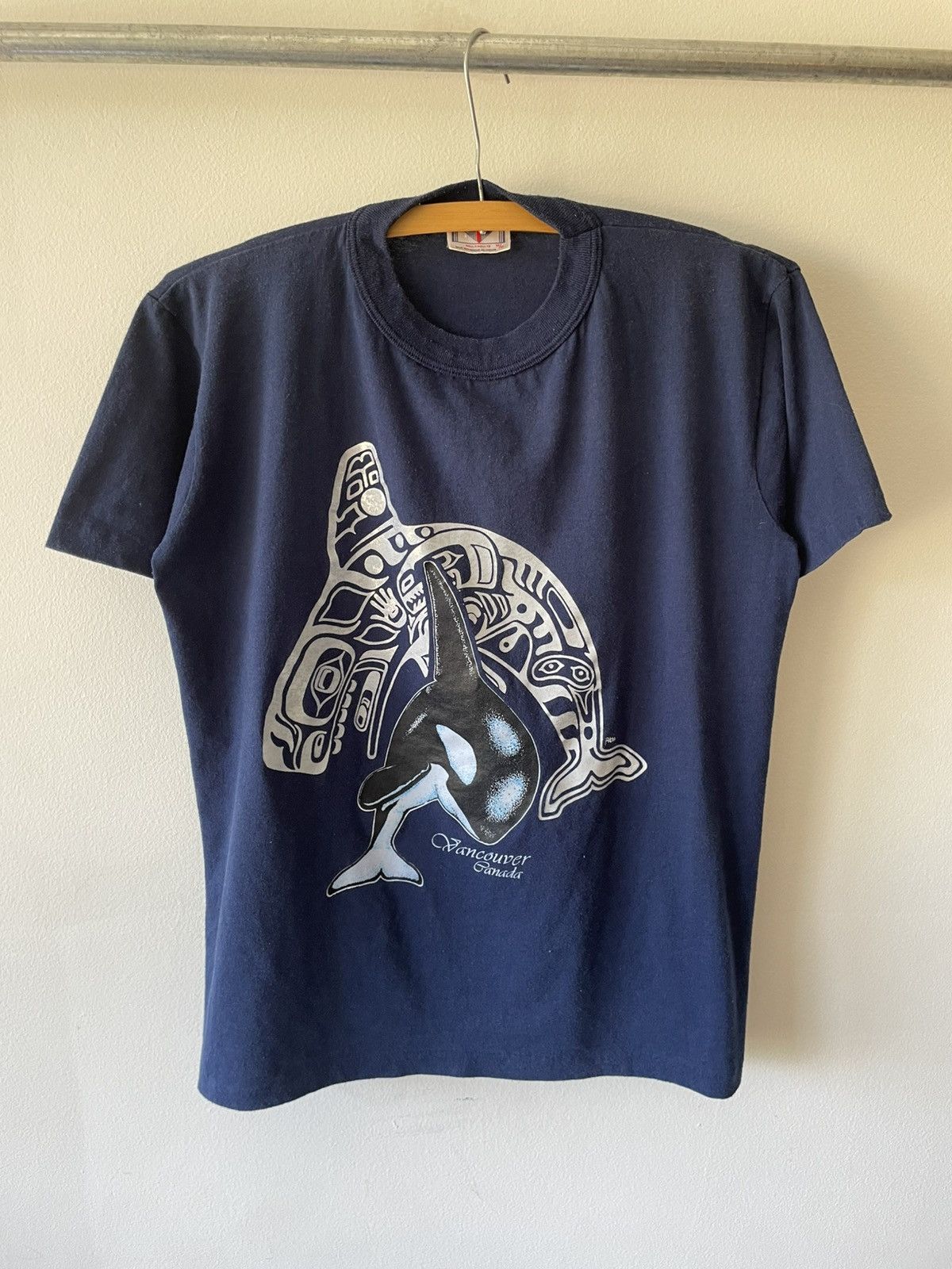 Other Vintage 80s Orca Whale Vancouver Canada tee Size US M / EU 48-50 / 2 - 1 Thumbnail