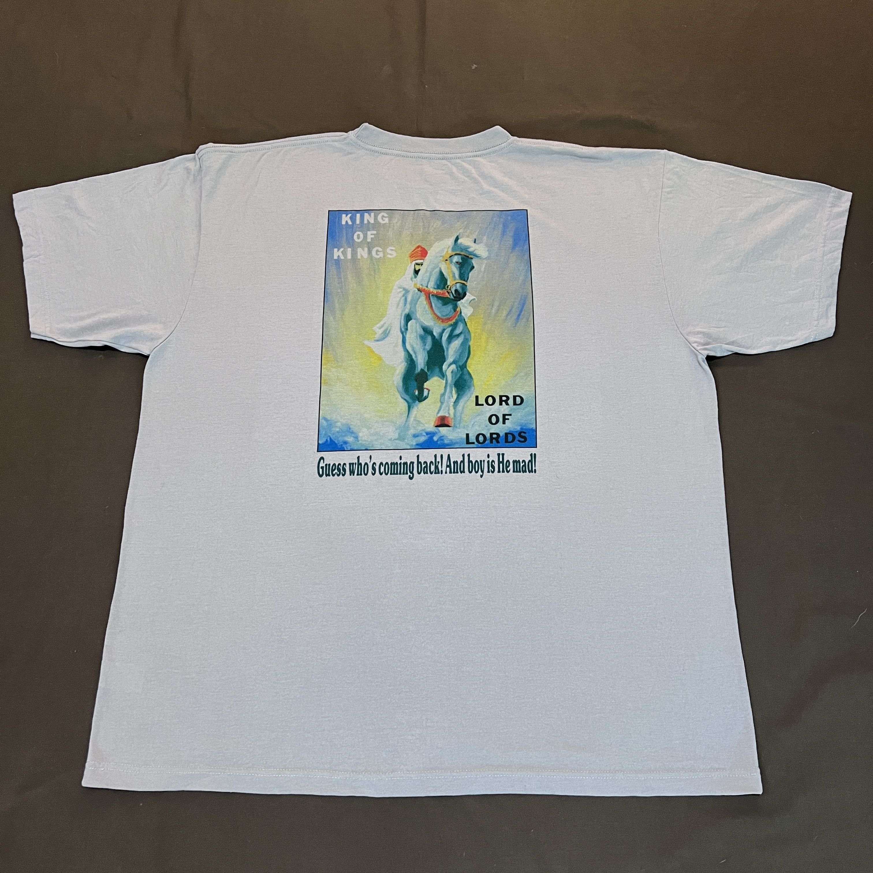 Other Jesus God Lord Bible Holy Tee 3XL Oversized Size US XXL / EU 58 / 5 - 5 Thumbnail