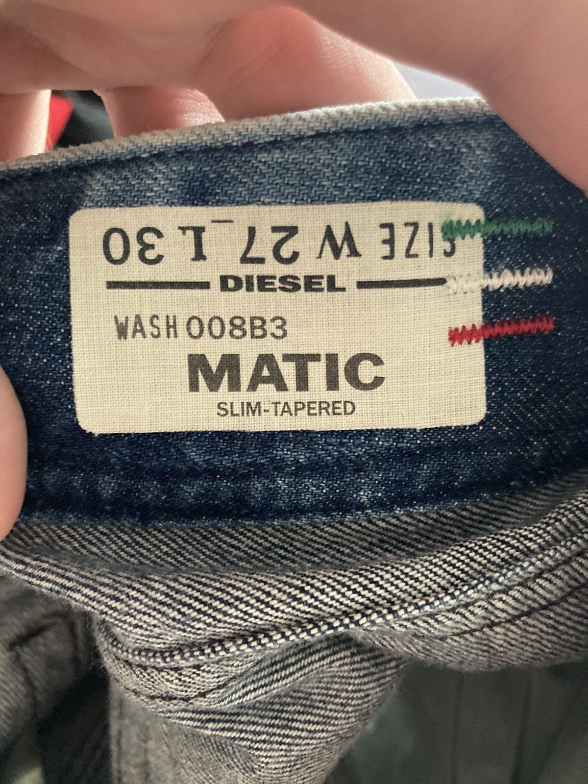 Diesel × Hysteric Glamour Distressed Italy Diesel denim jeans Size US 27 - 14 Thumbnail