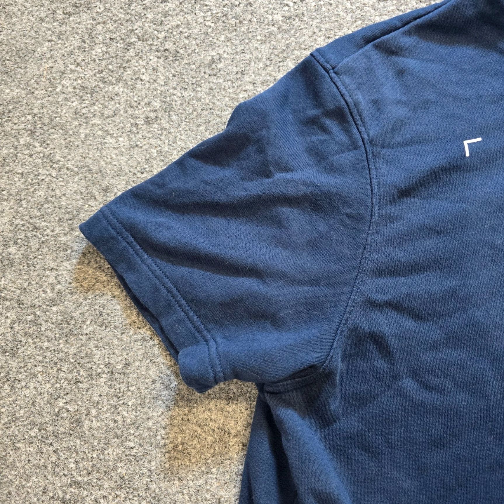 Under Armour Under Armour Sweatshirt Men M Blue Hooded Short Sleeve Athletic Casual Shirt Size US M / EU 48-50 / 2 - 4 Thumbnail