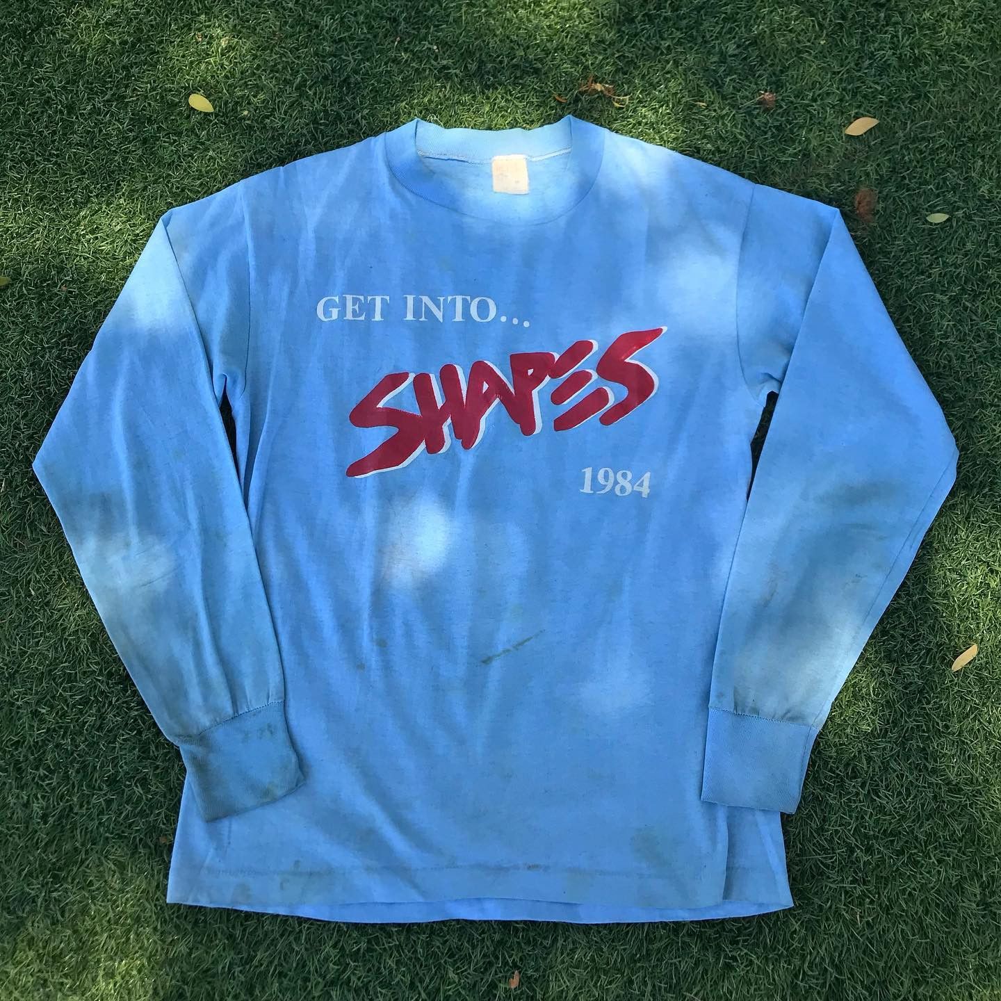 Band Tees Vintage 80s Tuxedo Shirt Get Into Shapes 1984 Size US M / EU 48-50 / 2 - 6 Thumbnail