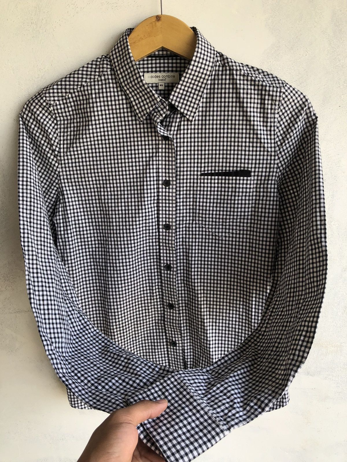 Hysteric Glamour JAPANESE CODES COMBINE BASIC BUTTON SHIRT Size US S / EU 44-46 / 1 - 2 Thumbnail