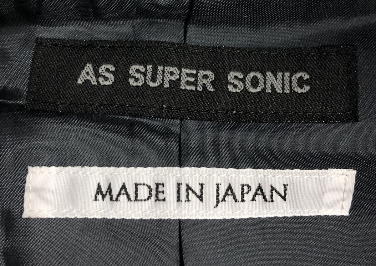 Japanese Brand Vintage As Super Sonic Made In Japan Wool Jacket Coat Size M / US 6-8 / IT 42-44 - 12 Thumbnail