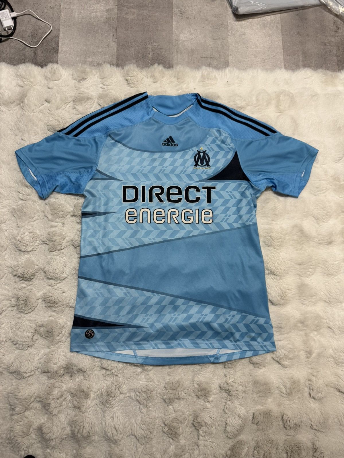 OLYMPIQUE MARSEILLE 2009/2010 Third Shirt Jersey Adidas