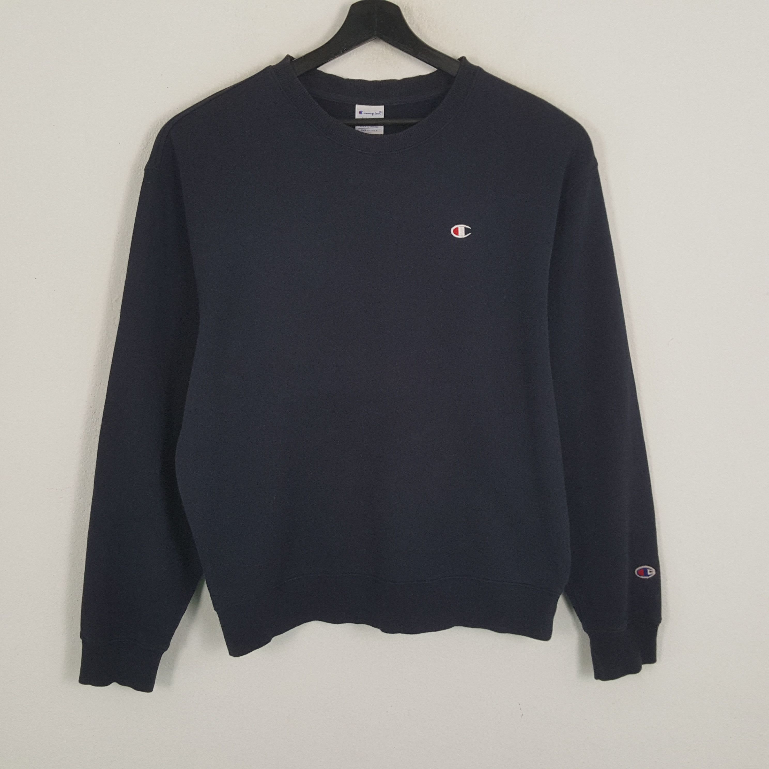 Champion × Vintage CHAMPION Small Logo Design Streetwear Sweatshirt Size US L / EU 52-54 / 3 - 1 Thumbnail