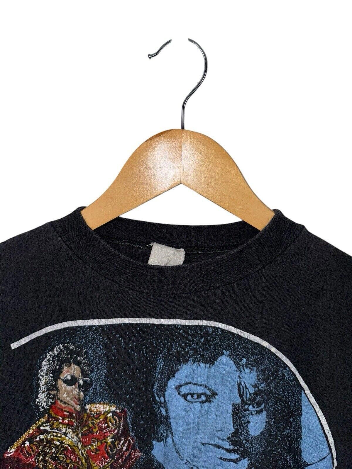 Designer Vintage 80s Michael Jackson Concert Pop Hip Hop Band Shirt M Size US M / EU 48-50 / 2 - 3 Thumbnail