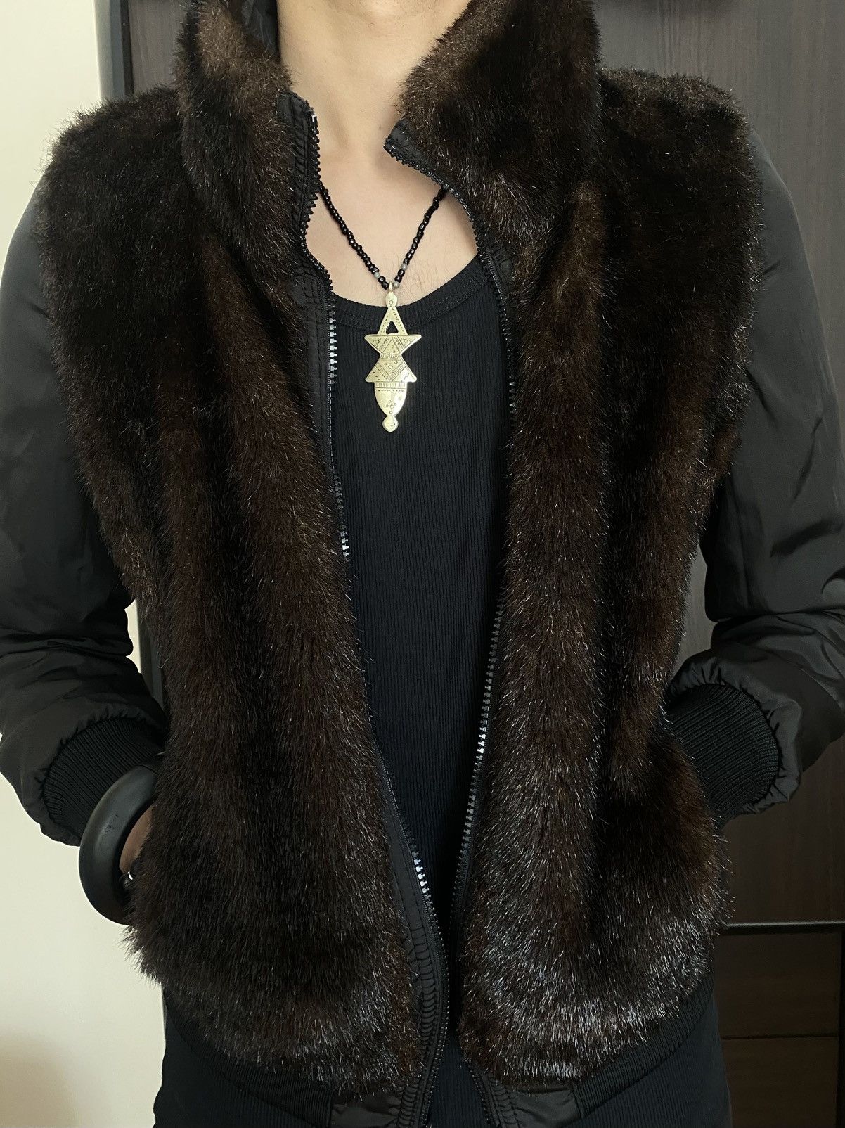Other Miss Sixty Faux Fur Jacket With Detachable Hoodie Size US S / EU 44-46 / 1 - 2 Thumbnail