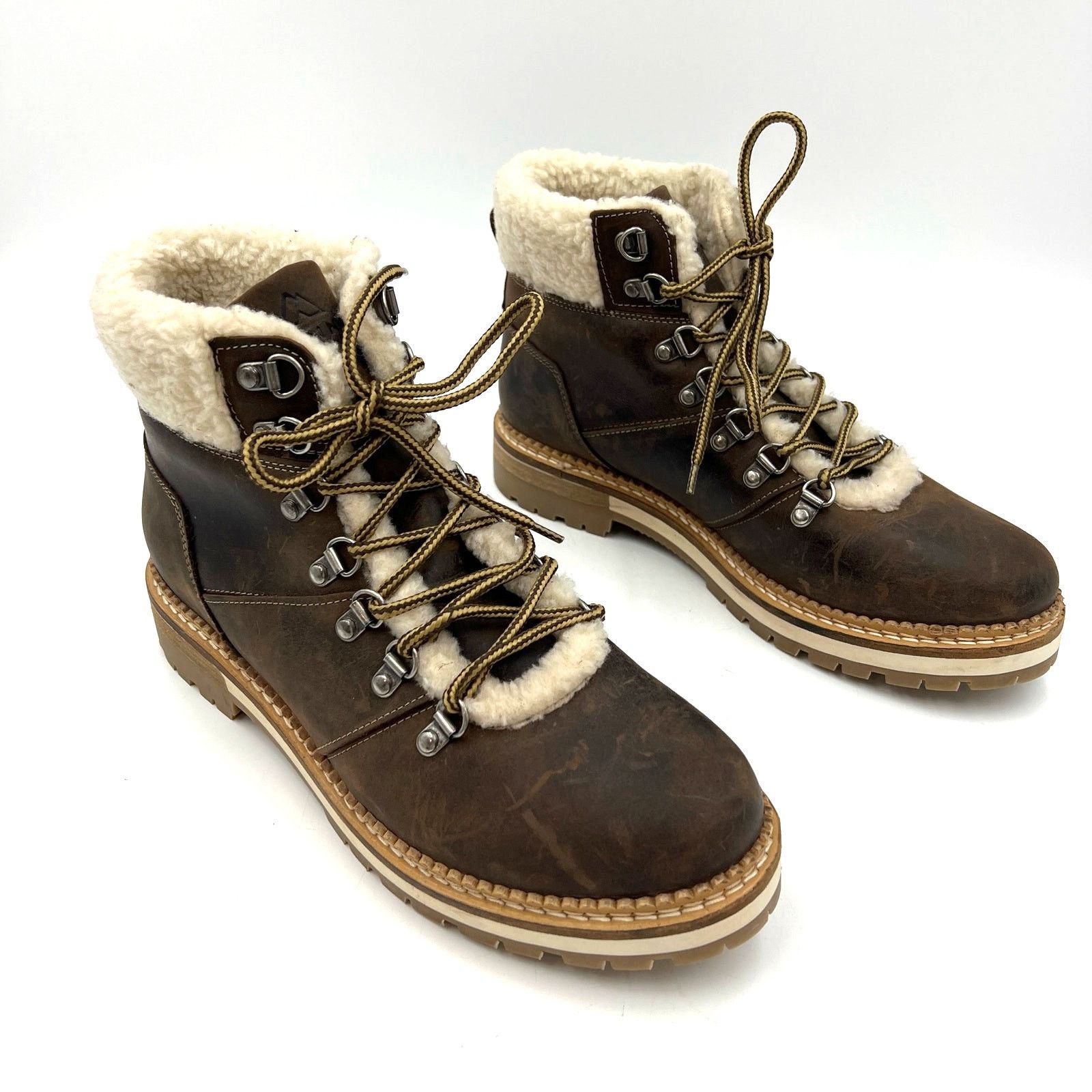Other Alpine Design Holly Boots Brown Nubuck Leather Size US 11 / IT 41 - 1 Thumbnail